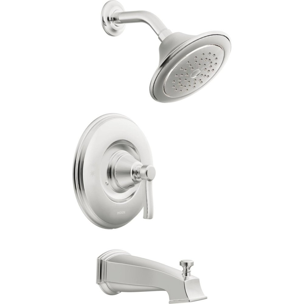 Moen TS3213 Rothbury Moentrol Volume Control Tub and Shower Trim Kit - Chrome Finish - Requires Separate Valve - Perfect for Bathroom Renovations & Modern Home Upgrades