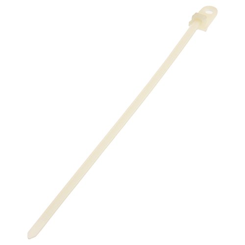 Panduit SSC2S-S6-M Nylon 6.6 Cable Clamp Tie - 2-Piece Standard Size, 7.4-Inch Length, Natural Color (Pack of 1000) - Perfect for Wire Management, Electrical Installations, and Industrial Organization