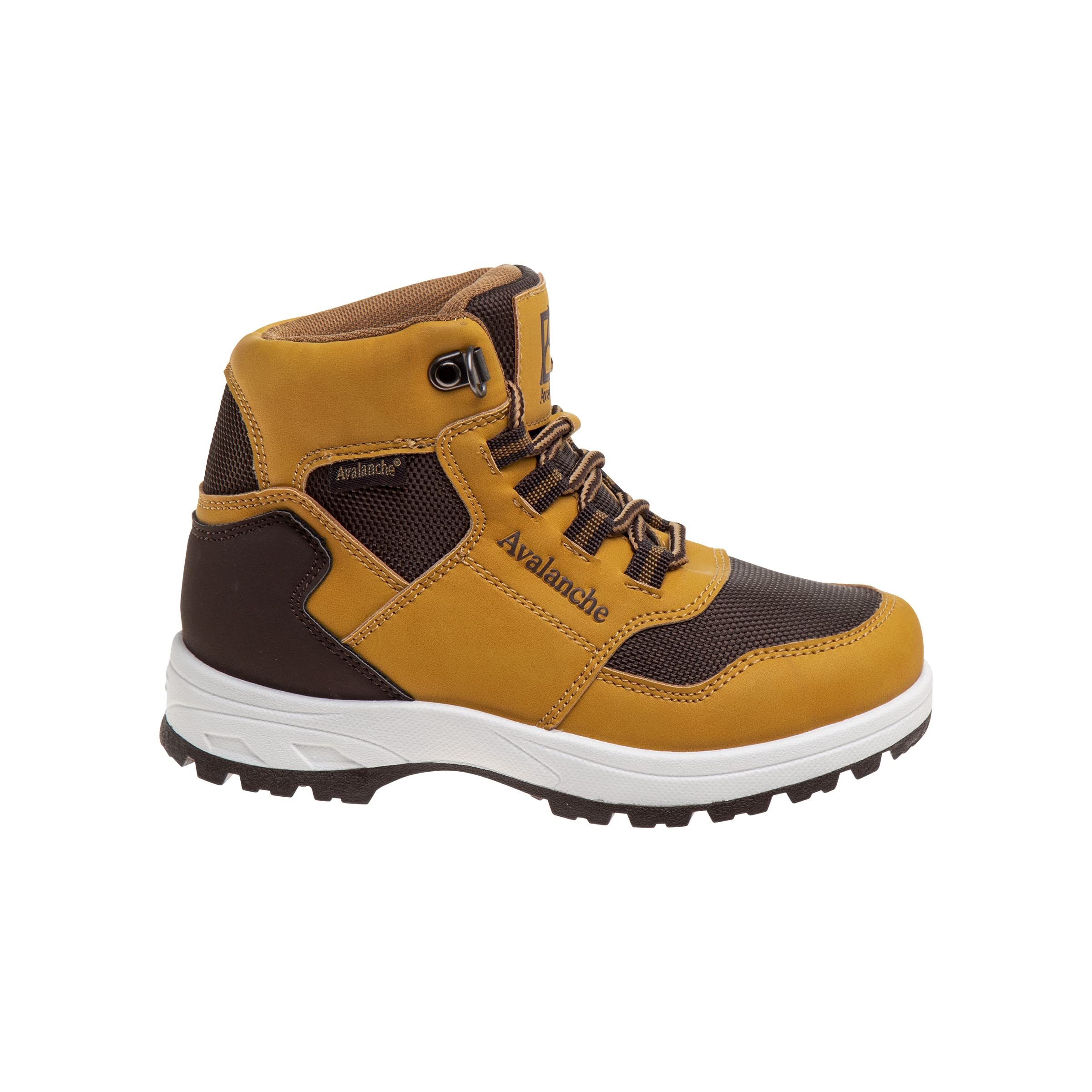 **Avalanche Kids Waterproof Hiking Boots - Durable Outdoor Work Boots for Boys & Girls - Perfect for Hiking, Construction, and Play**