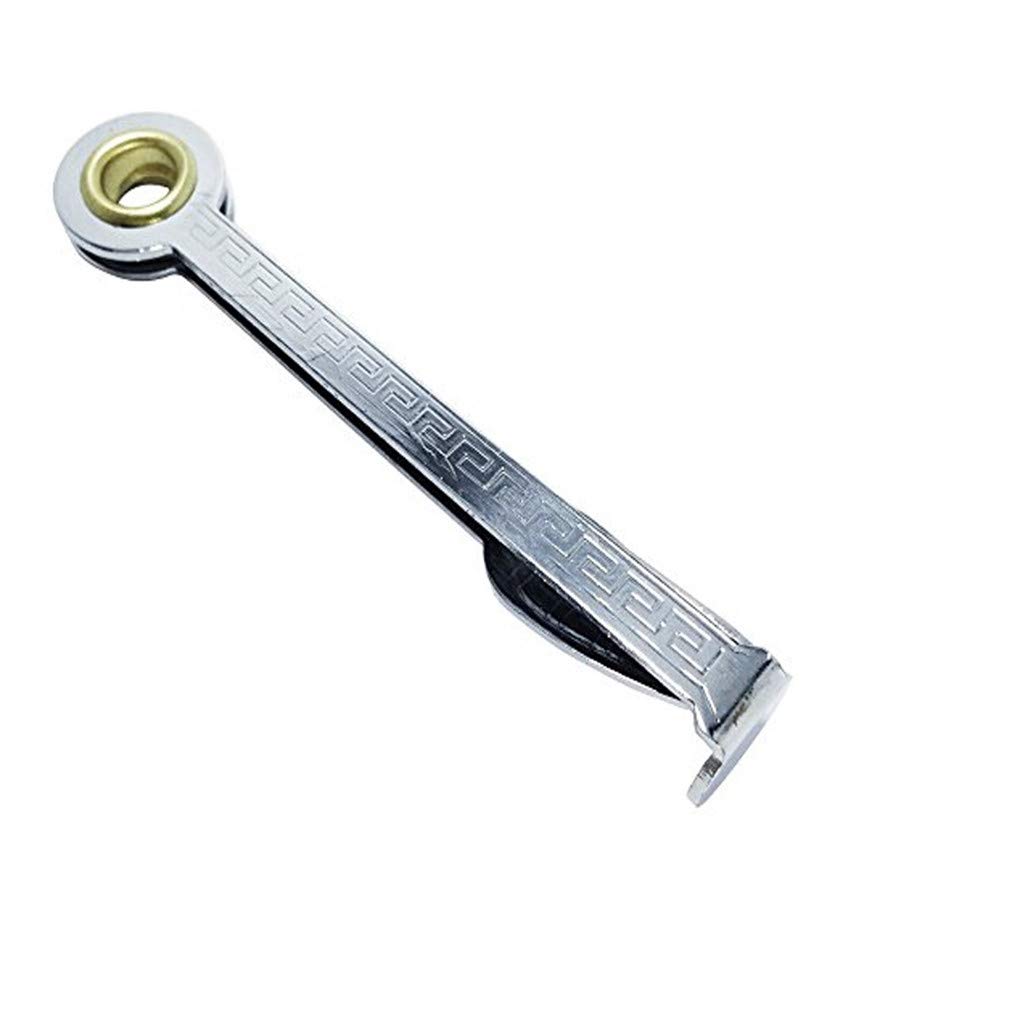Sevenfly 3-in-1 Alloy Metal Smoking Pipe Cleaner Tool with Reamer & Tamper - Silver Color | Perfect for Tobacco, Herb & Weed Accessories Cleaning & Maintenance