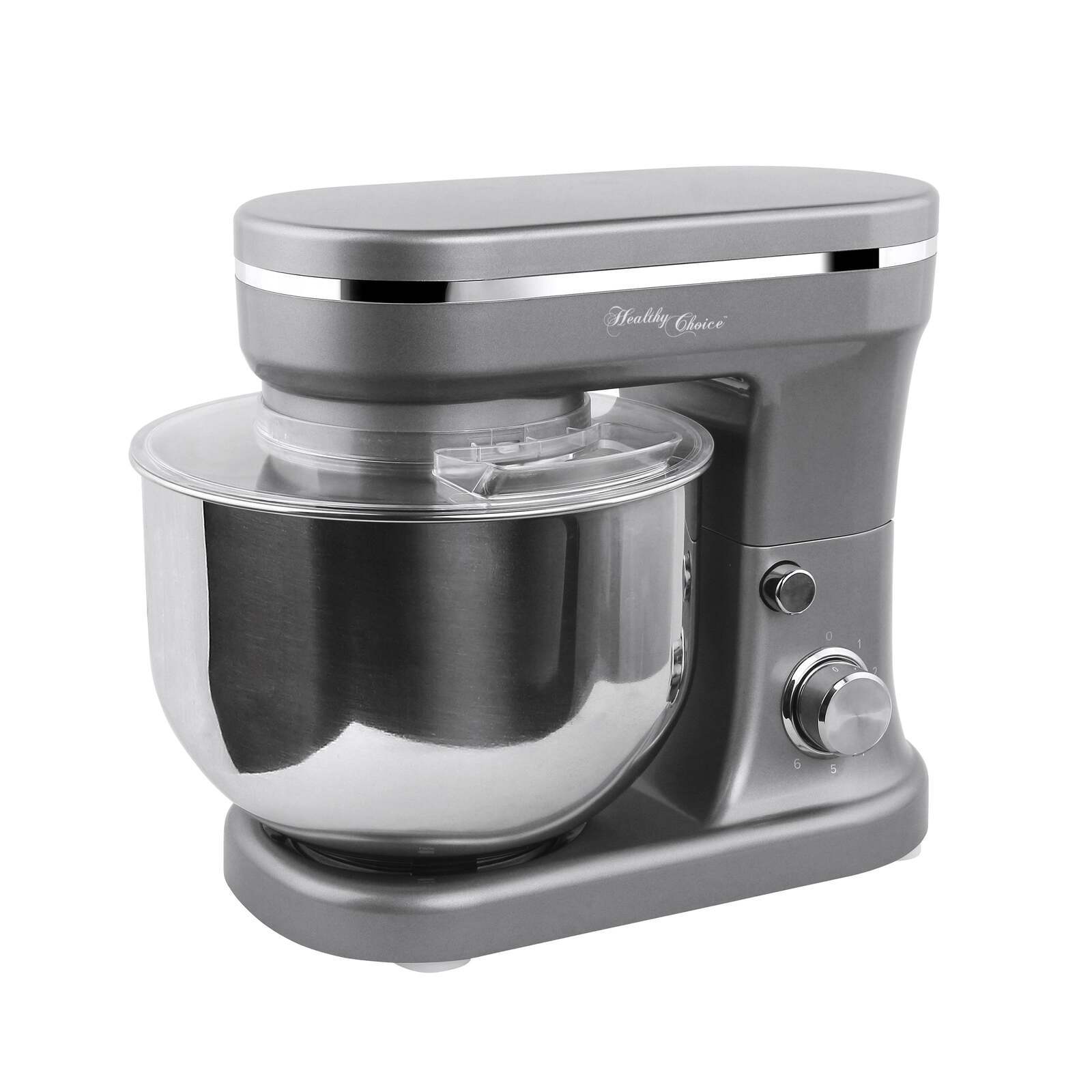 1200W 5L Titanium Stand Mixer with Whisk & Beater - Powerful Kitchen Mixer for Baking, Dough Kneading & Cake Decorating - Perfect for Home Bakers & Professional Chefs