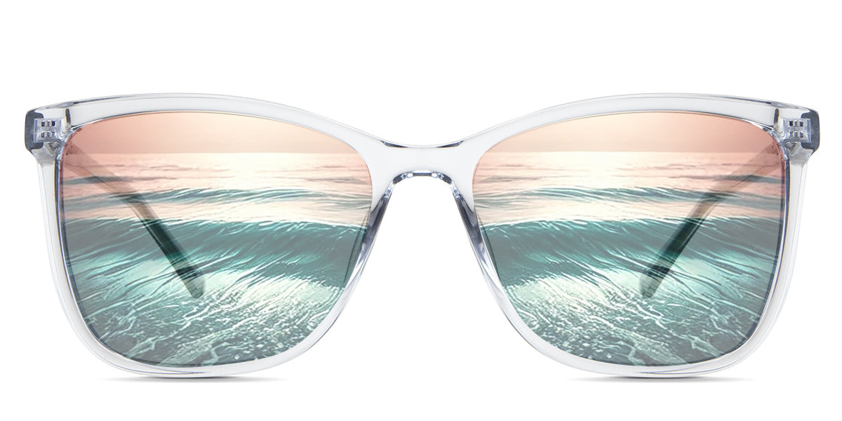 Yassi Women's Prescription Tinted Glasses - Stylish & UV Protection Eyewear for Driving, Reading & Outdoor Activities