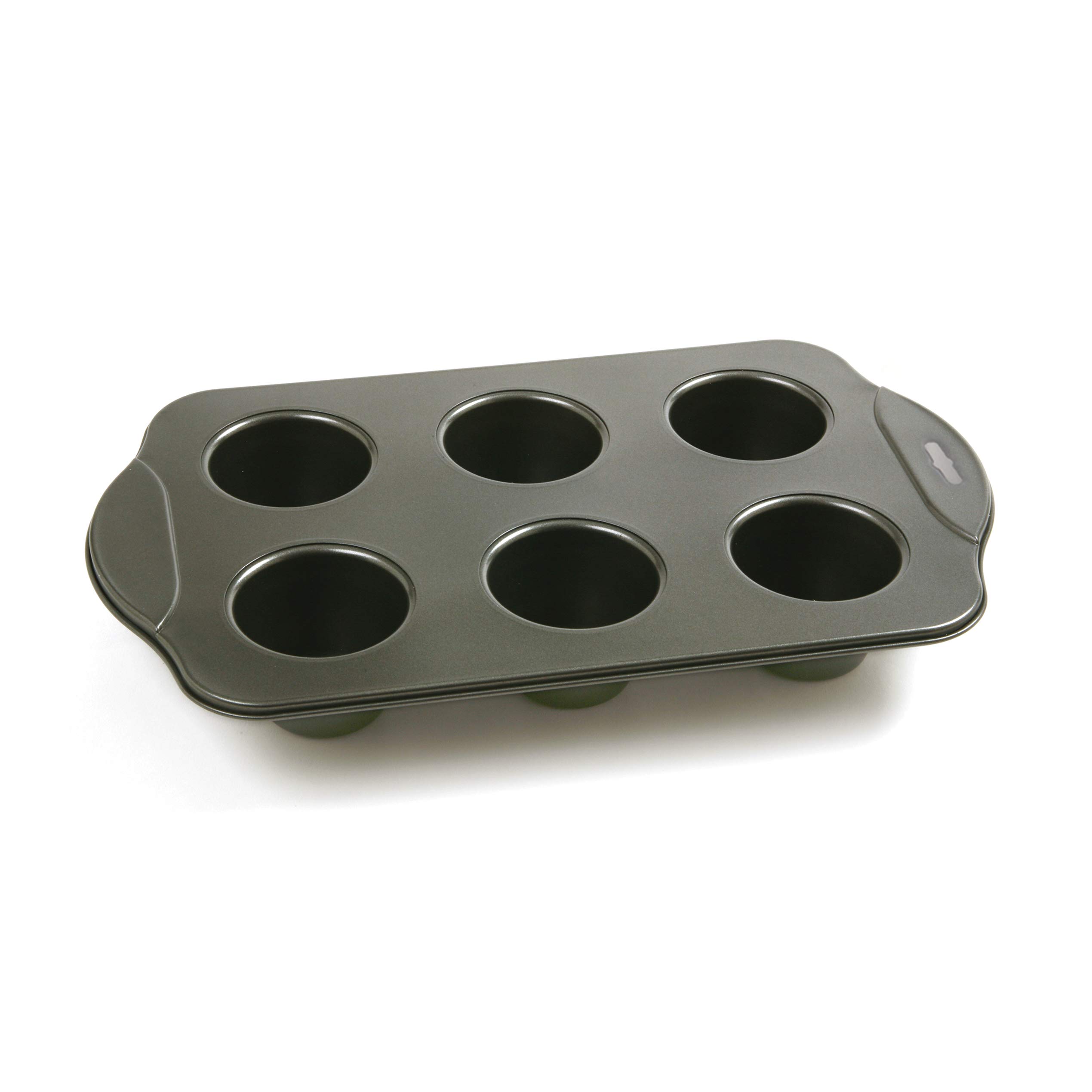Norpro Nonstick Linking Popover Pan - 6 Cup Small Baking Pan for Perfect Popovers, Muffins & Yorkshire Puddings | Ideal for Breakfast, Brunch & Holiday Baking