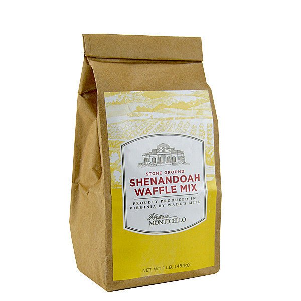 Monticello Stone Ground Shenandoah Waffle Mix - Premium Gluten-Free Pancake & Waffle Mix for Breakfast, Brunch, and Family Gatherings