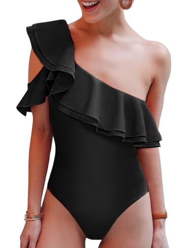 Double Flounce Black