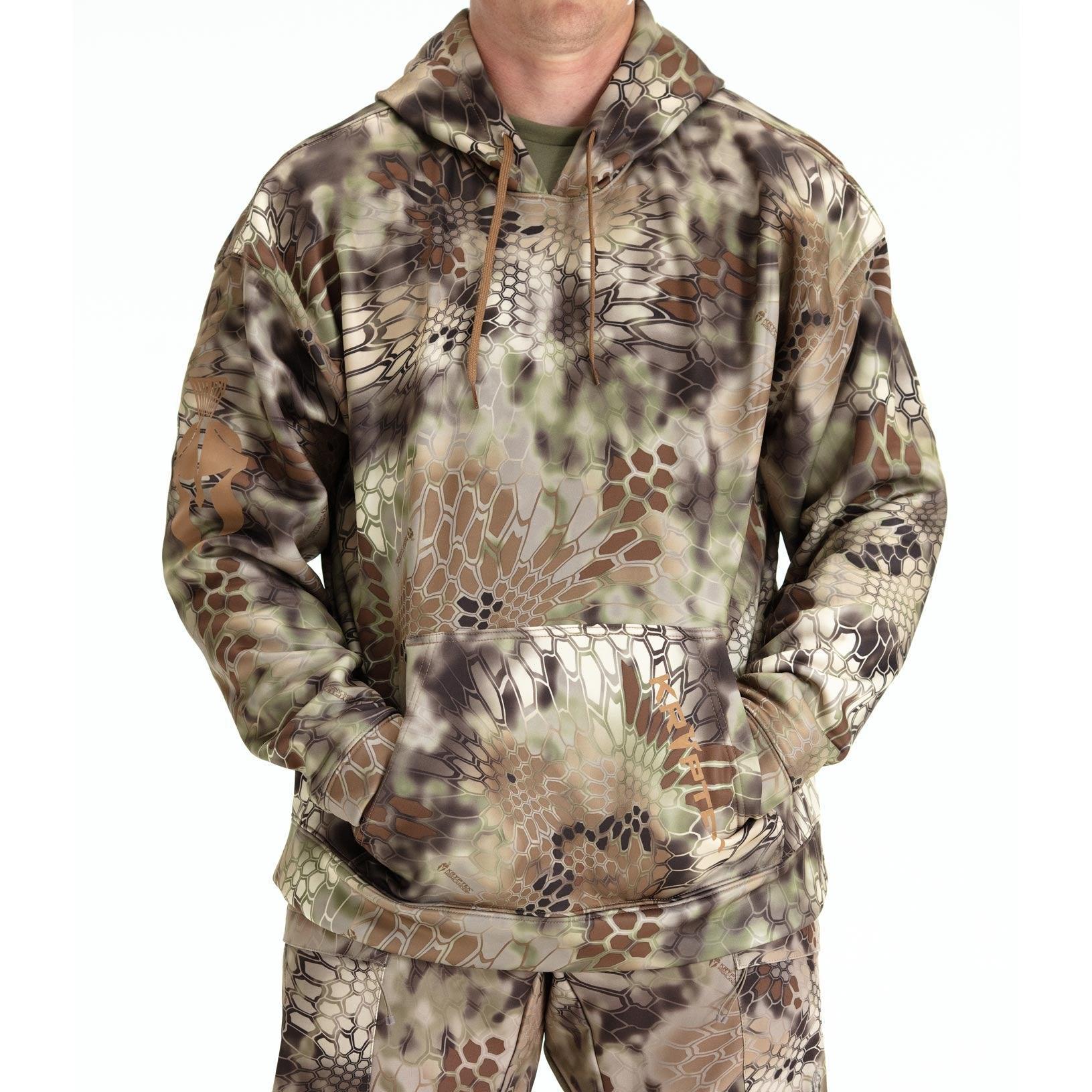 Tartaros II Camouflage Hoodie - Men's Military Style Pullover for Outdoor, Hunting & Casual Wear