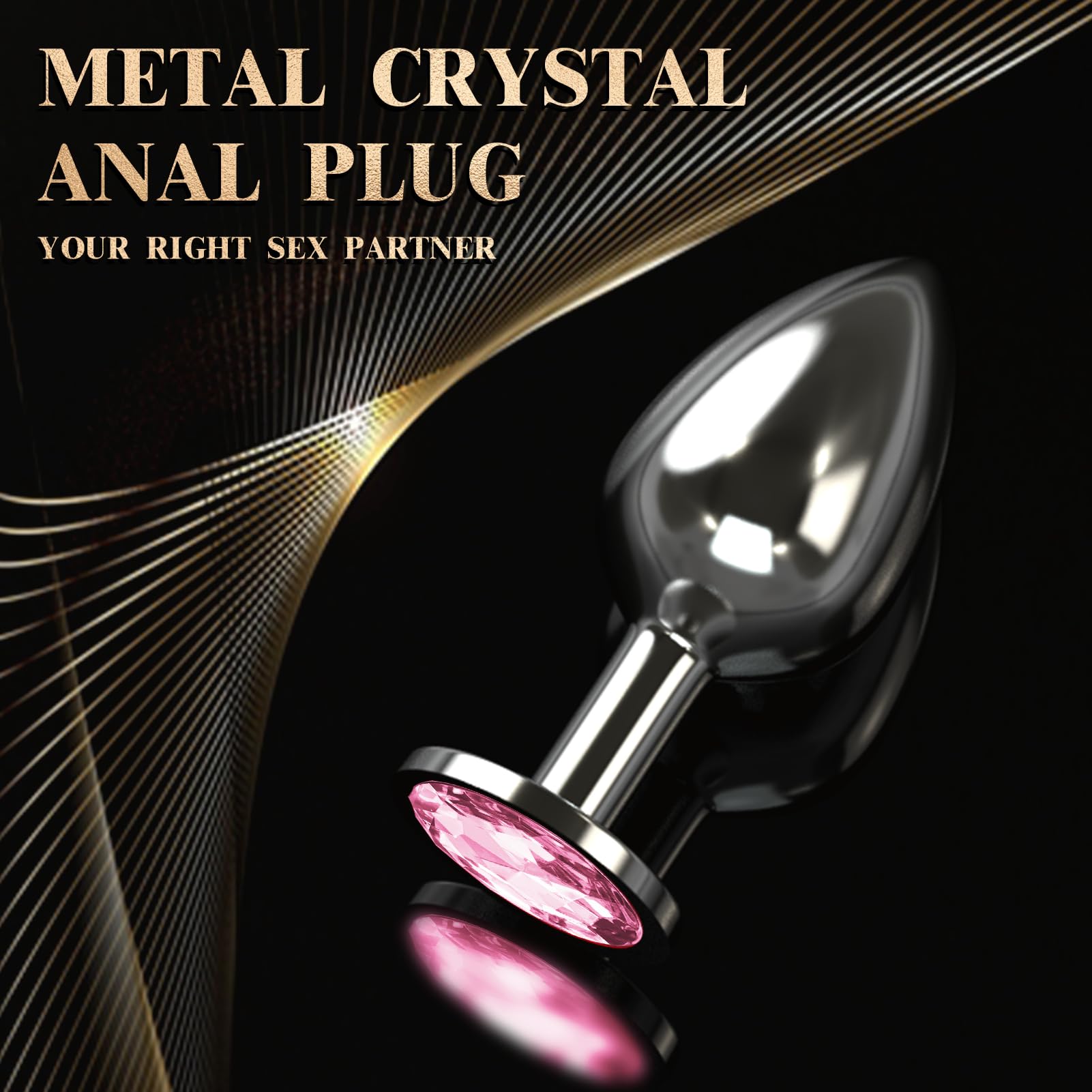 Stainless Steel Anal Plug for Women - Couple Gift for Relaxation & Training
