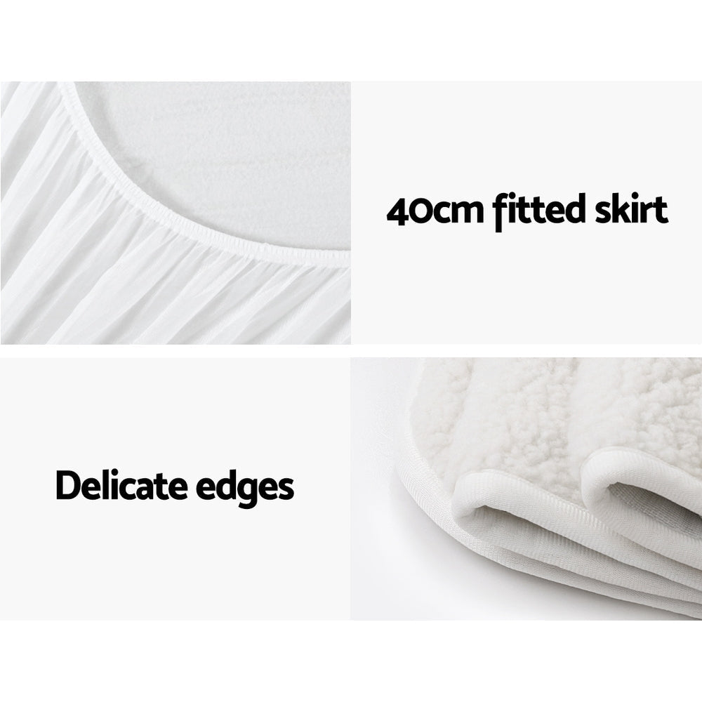 Electric Blanket Queen Size - 9 Setting Fully Fitted Heated Blanket for Bedding | Warm & Cozy for Winter Nights, Perfect for Cold Weather & Home Comfort