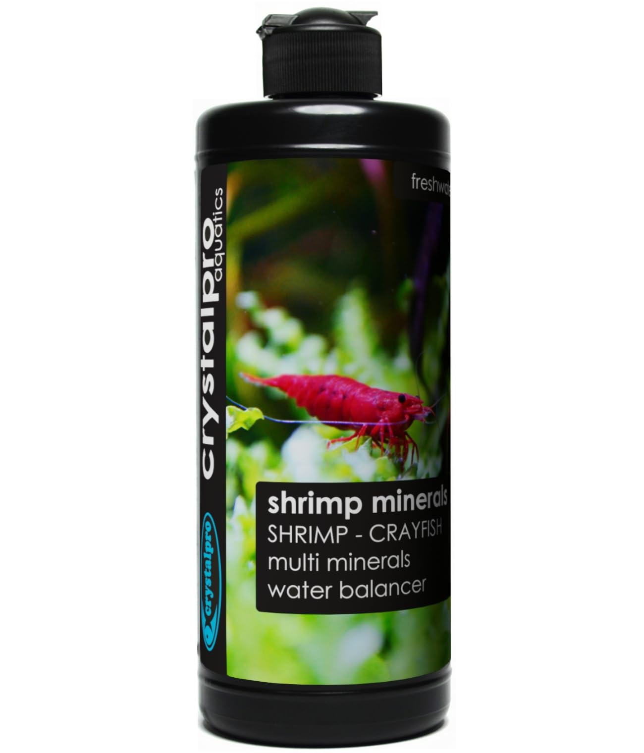 Shrimp Minerals 16.9oz - Essential Aquarium Salt for Freshwater Shrimp Tanks - Neocaridina & Caridina Care