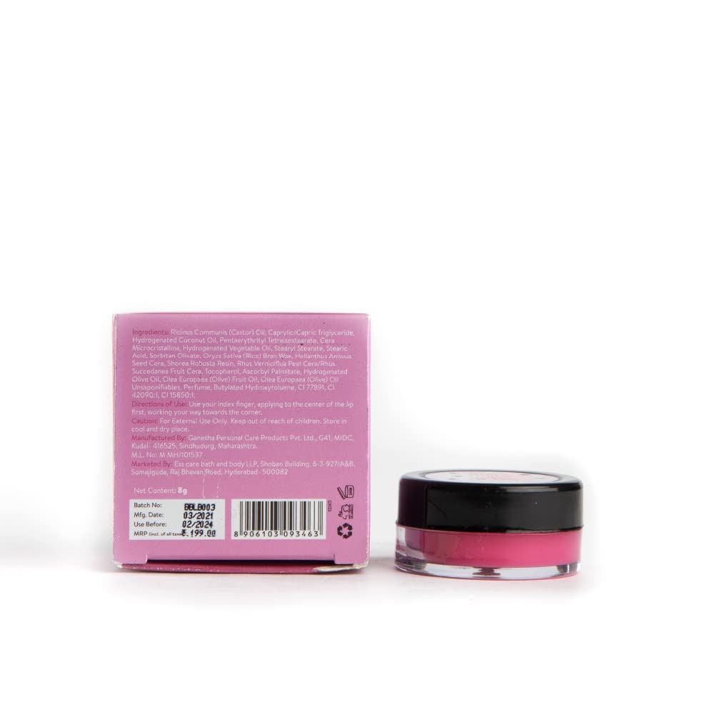 BySak Flower Power Lip Balm for Women & Men - Hydrating & Shiny Lip Care with Olive Oil - 8g Tube - Perfect for Dry Lips, Daily Moisturization & On-The-Go Use