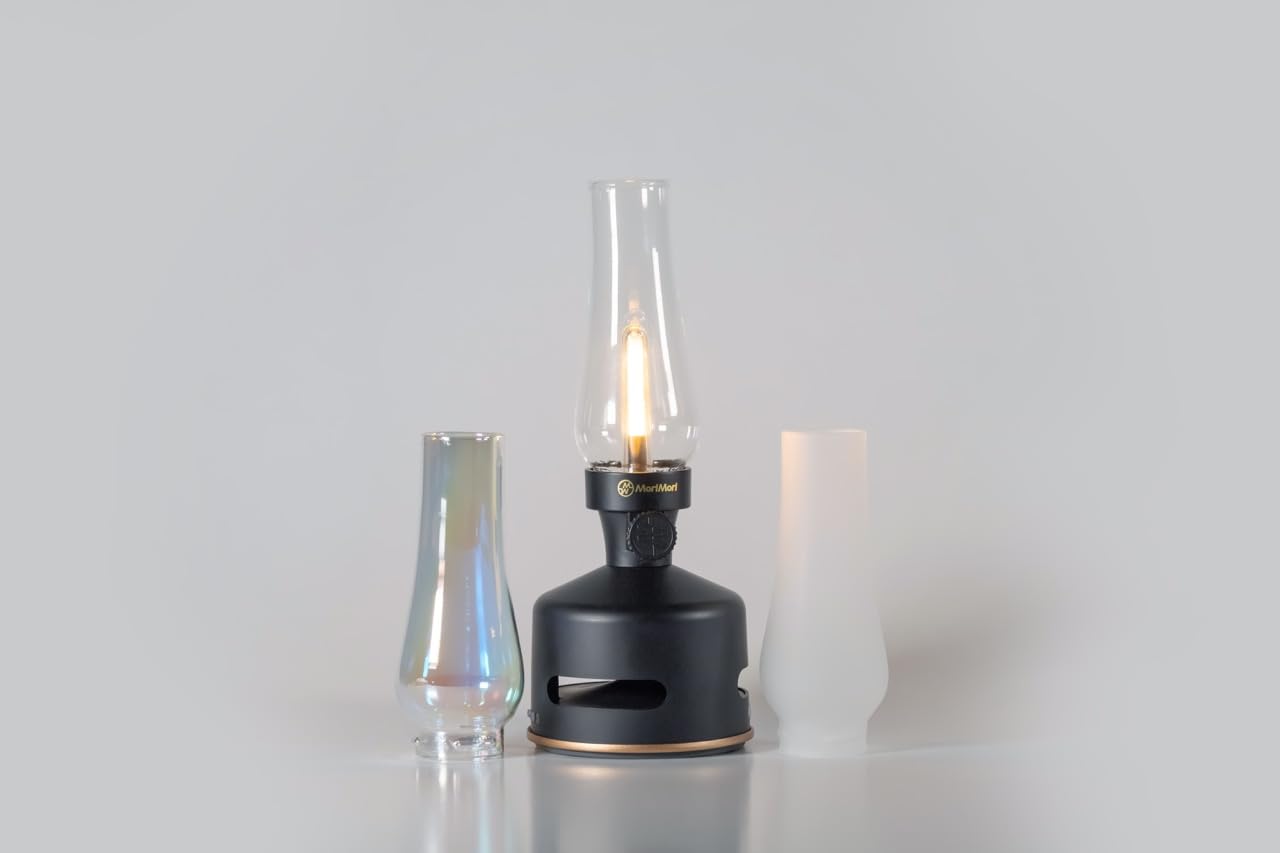 MoriMori Clear Glass Lamp Accessories - Stylish & Durable Lighting Decor for Bedroom, Living Room, and Office