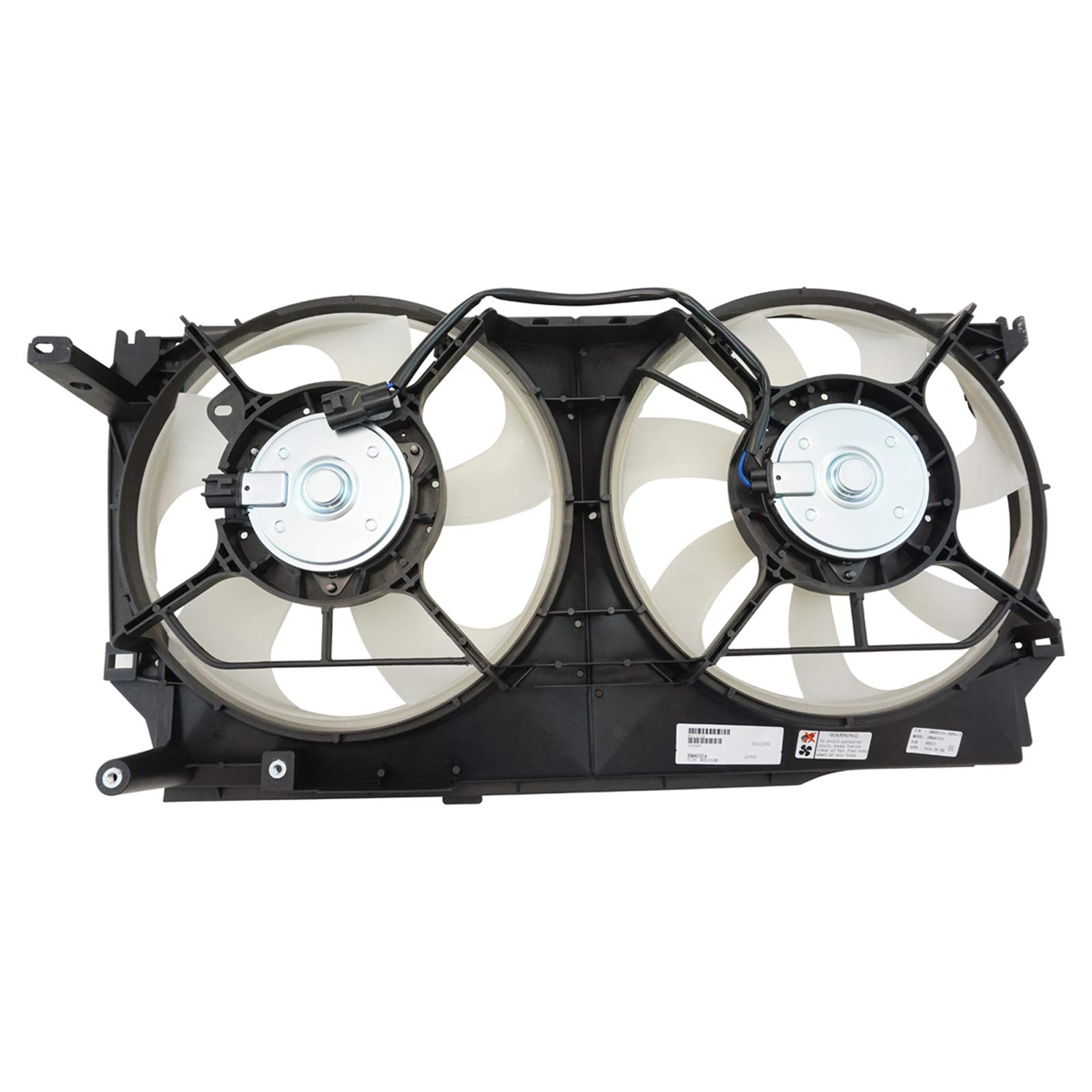 High Performance Radiator Dual Cooling Fan Assembly for 2013-2016 Scion FR-S, 2013-2017 Subaru BRZ, 2017 Toyota 86 - Direct Fit Replacement Part SU3115130 - Perfect for Hot Weather & Track Day Cooling
