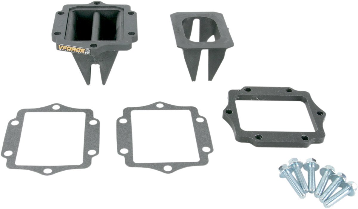 Delta 3 Reed Valve System V313C - High Performance Motorcycle Reed Valve Kit for 2-Stroke Engines - Perfect for Dirt Bikes, ATVs & Scooters
