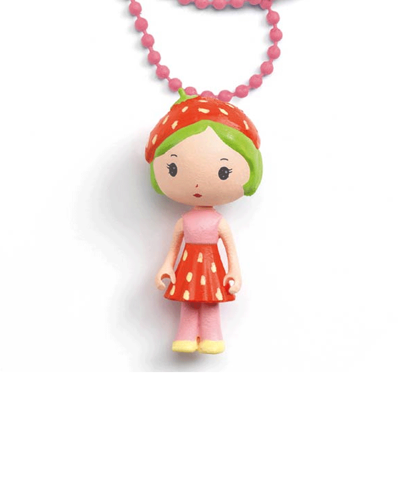 DJECO Berry Tinyly Necklace - Elegant & Dainty Jewelry for Women | Perfect for Everyday Wear, Date Nights & Gifting