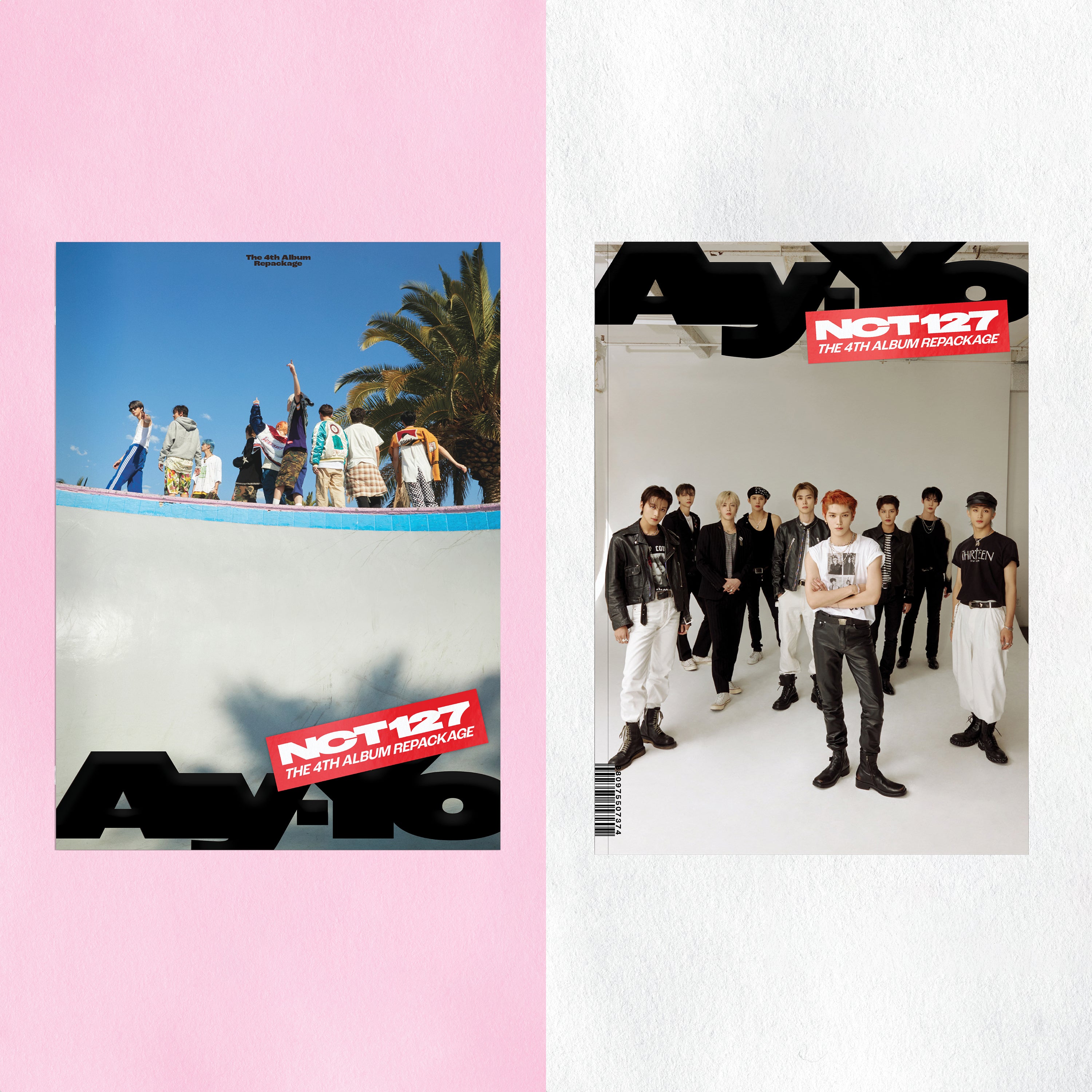 NCT 127 4th Album Repackage 'AY YO' - K-Pop CD with Photobook & Poster - Perfect for K-Pop Fans and Music Collectors