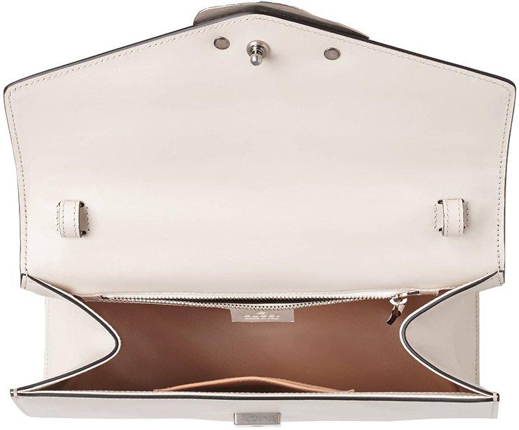 Gucci Lilith Leather Shoulder Bag for Women - White Genuine Leather Designer Handbag - Perfect for Work, Travel & Evening Events