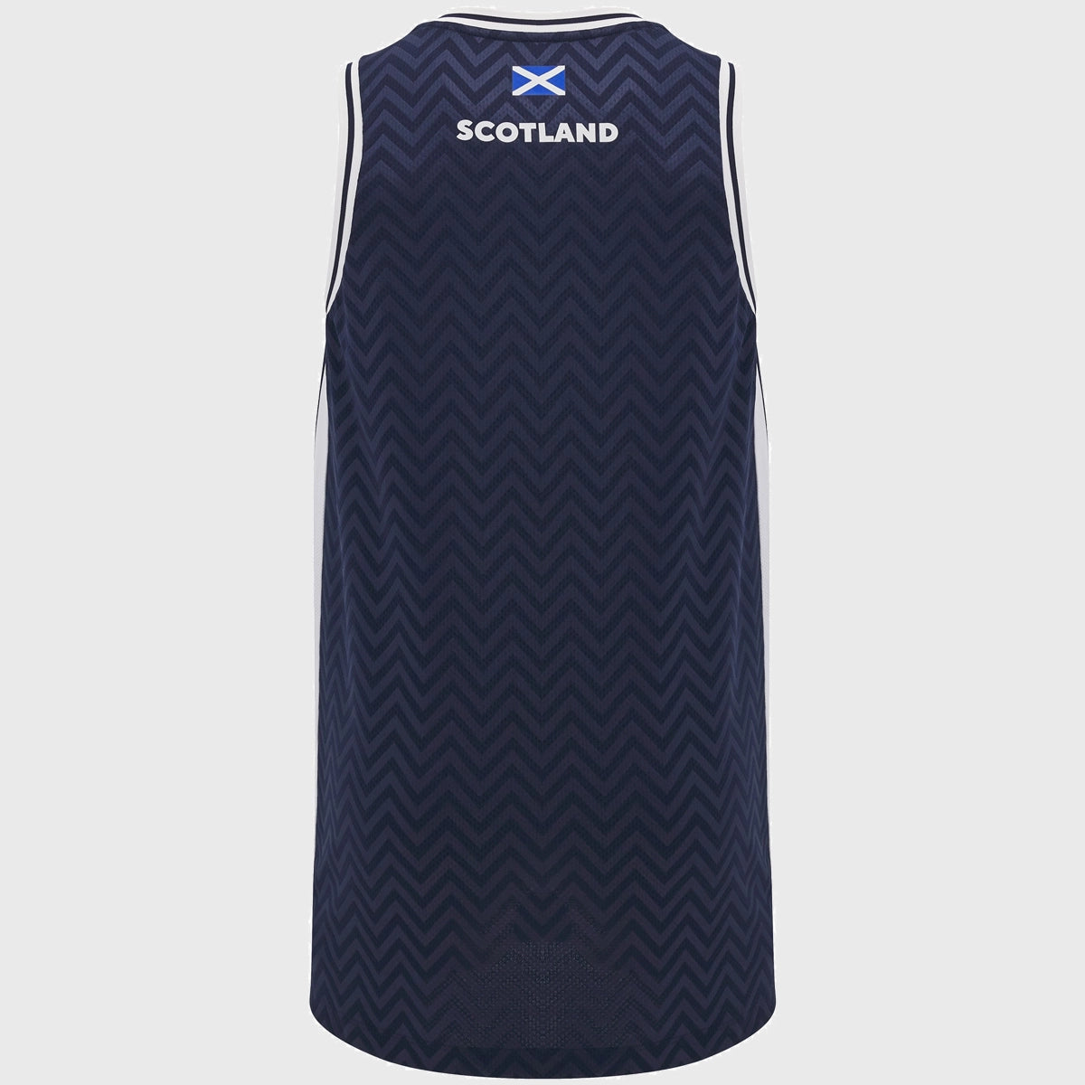 Scotland Rugby Training Basketball Singlet for Men - Breathable Macron Jersey for Sports & Gym Workouts - Perfect for Rugby, Basketball, and Fitness Training