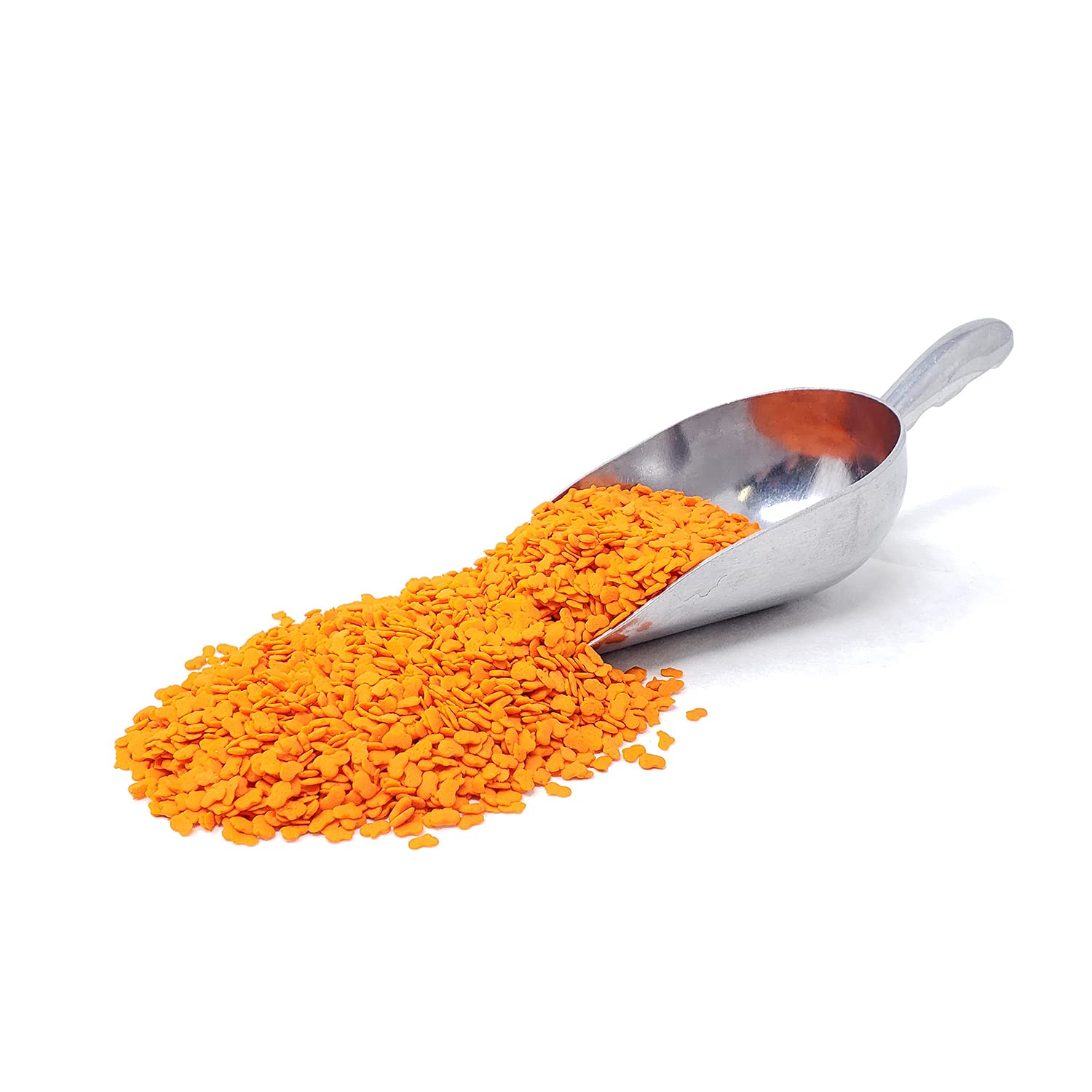 Orange Pumpkin Shaped Cupcake Sprinkles - 4oz Bulk Candy Decorations for Halloween Baking, Party Desserts & DIY Treats