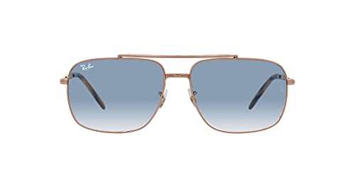Rose Gold/Clear Gradient Blue