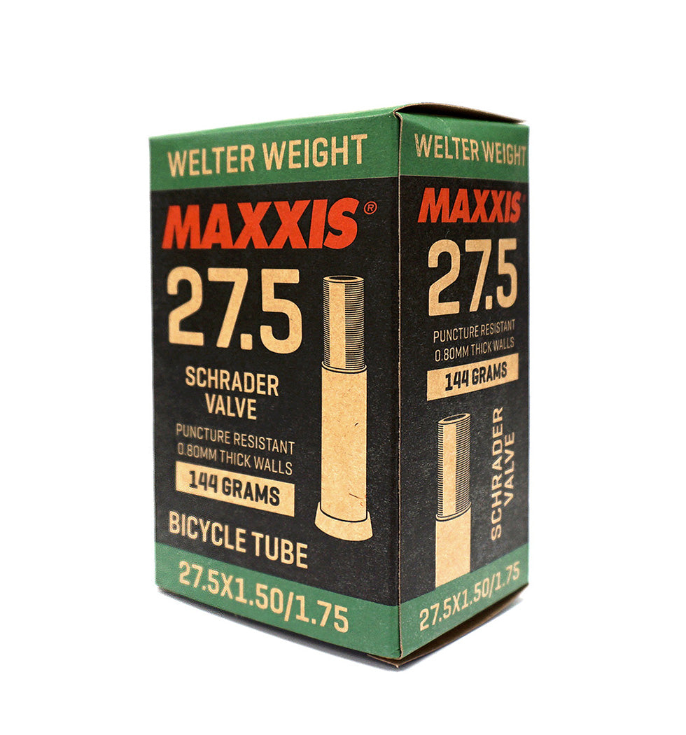Maxxis 27.5 Welterweight Bike Tubes - Premium Bicycle Inner Tubes for Mountain & Road Bikes - Perfect for Commuting, Trail Riding & Outdoor Adventures