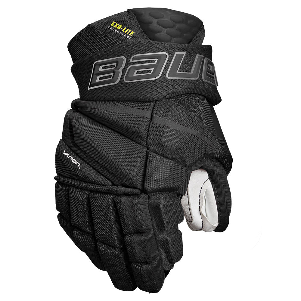 Bauer Vapor HyperLite Junior Ice Hockey Gloves - Lightweight Youth Hockey Gloves for Performance & Protection - Perfect for Practice, Games & Training