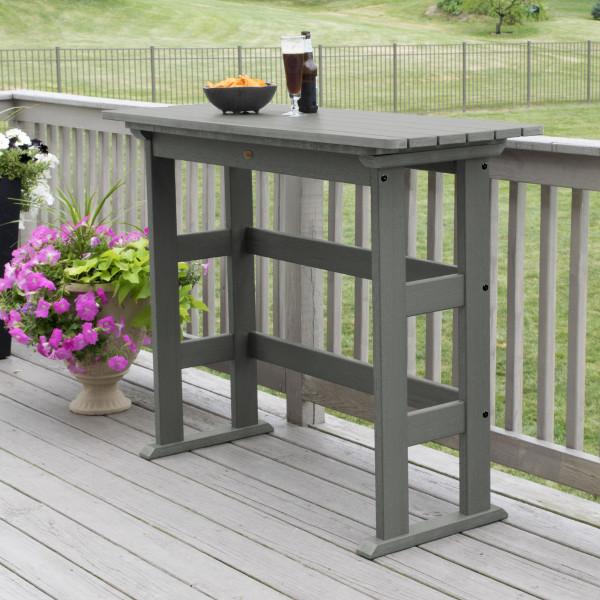 Lehigh Bar Height Balcony Table - Outdoor Bistro Table for Small Spaces, Patio, Deck & Balcony - Perfect for Coffee, Drinks & Dining Al Fresco