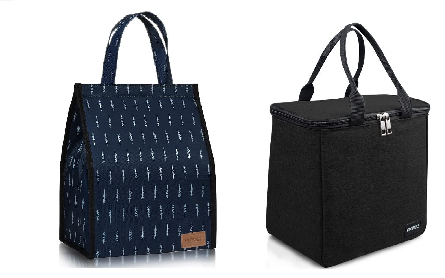 Large Insulated Lunch Bag for Women & Men - Zippered Tall Lunch Box for Work, School & Picnics | BPA-Free & Leak-Proof | Perfect for Office, College & Outdoor Activities