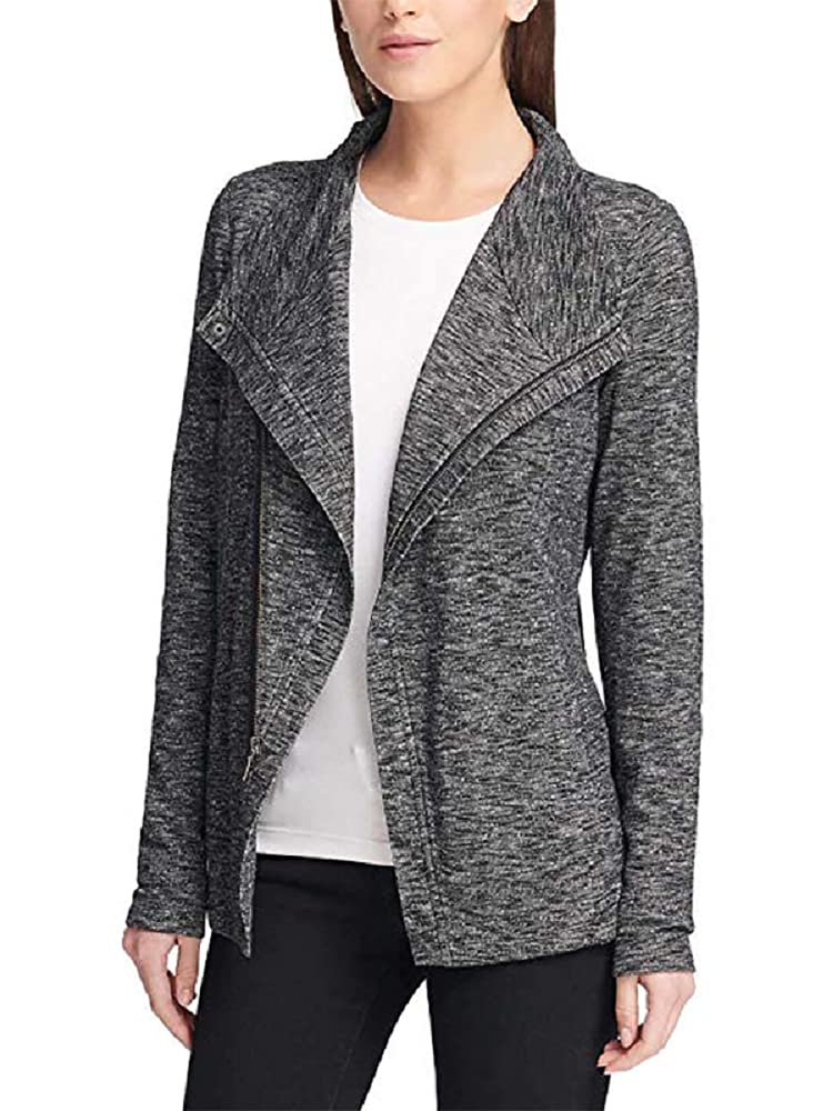 GH Bass Women's Knit Zip-Up Cardigan Sweater - Cozy & Stylish for Fall & Winter Layering