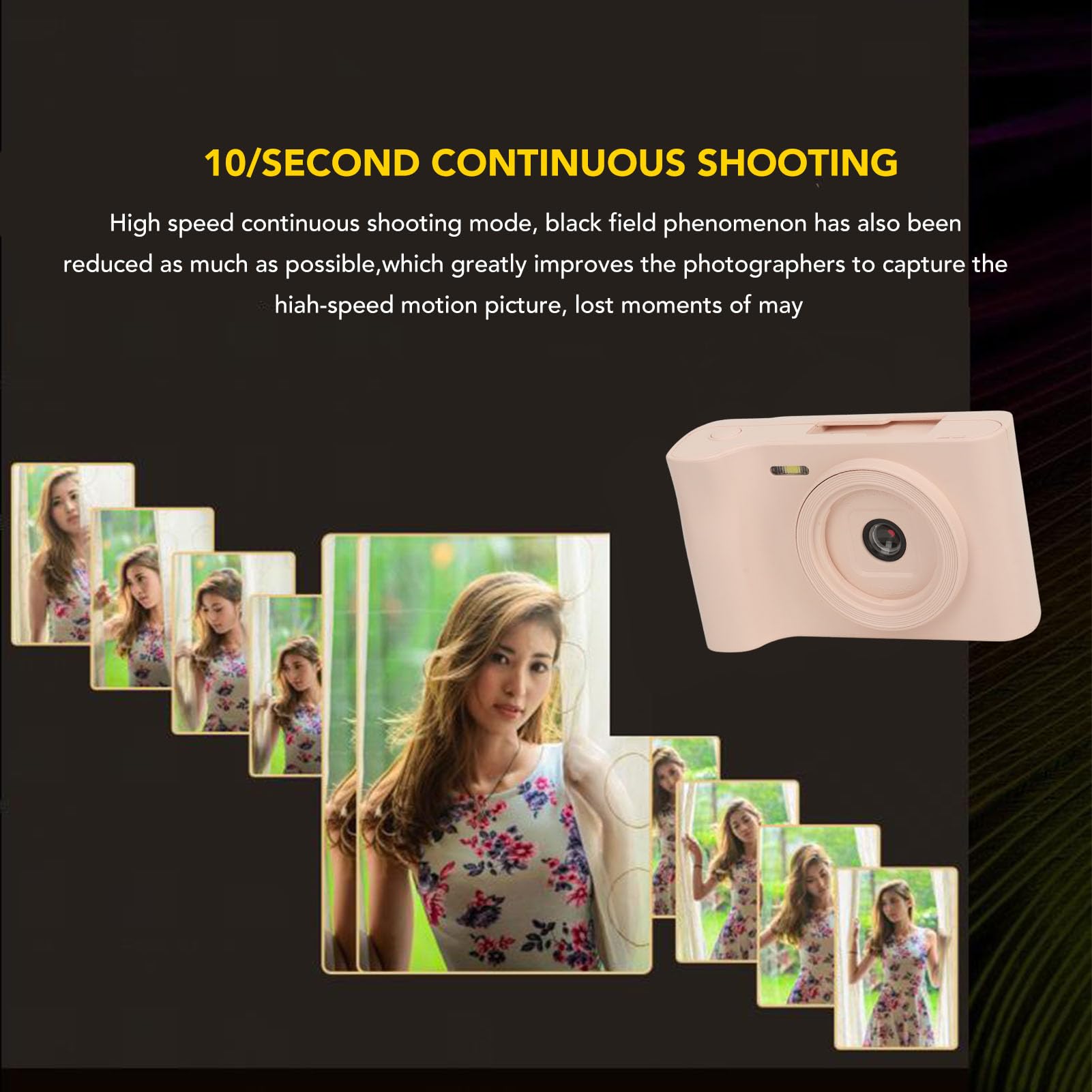 20MP Digital Camera for Photography - 1080P FHD Compact Camera with 8X Zoom & Rechargeable Battery, Supports 32GB SD Card - Perfect for Kids, Teens, Adults & Beginners (Great for Travel, Vlogging & Everyday Photography)