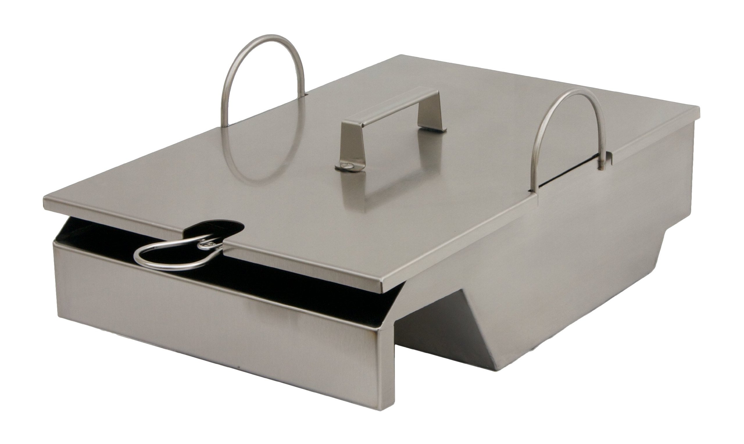 Solaire Stainless Steel Steamer and Fryer Pan - Compatible with Solaire 30/42/56 Inch Outdoor Grills - Perfect for Backyard BBQ, Camping & Tailgating Cooking