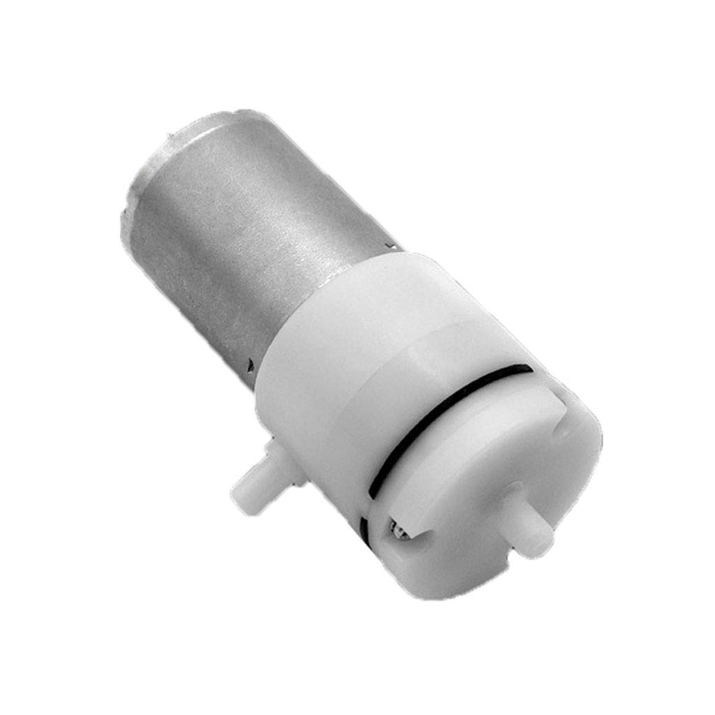 RUZYY 12V 370 Electric Micro Diaphragm Vacuum Air Pump - Compact Mini Booster for DIY, Aquarium, Medical Equipment & 3D Printing Applications