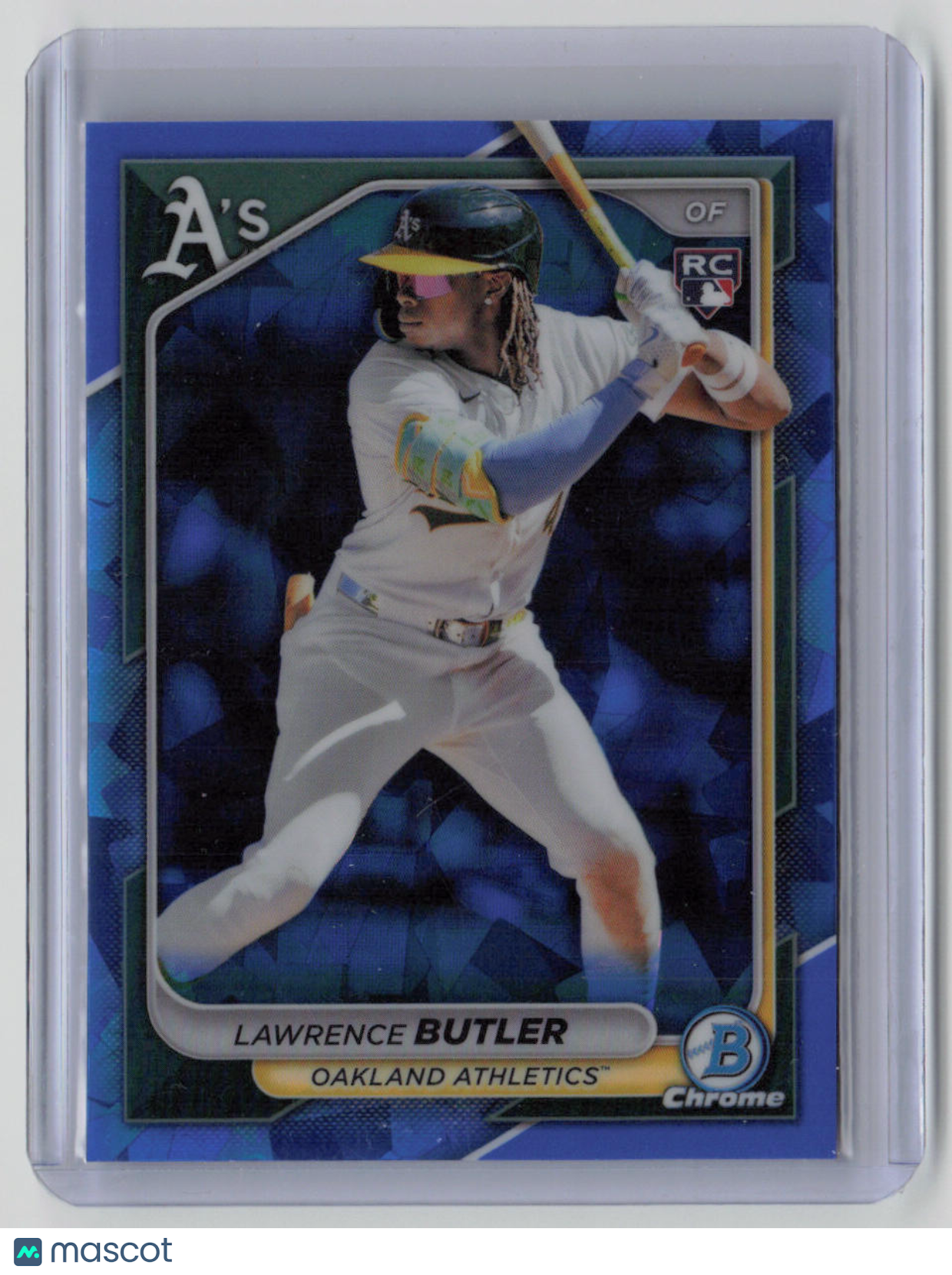2024 Bowman Chrome Sapphire Lawrence Butler RC #59 Baseball Card - Rookie Card for Collectors, Investors & Sports Fans - Perfect for Trading, Display & Memorabilia Collections