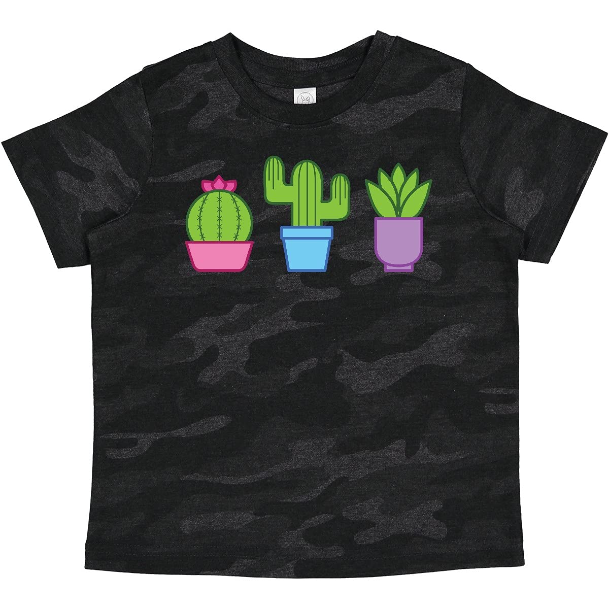 Inktastic Cute Cactus and Plants Baby T-Shirt - Soft Cotton Infant Bodysuit for Boys & Girls - Perfect for Playdates, Daycare, and Family Photos