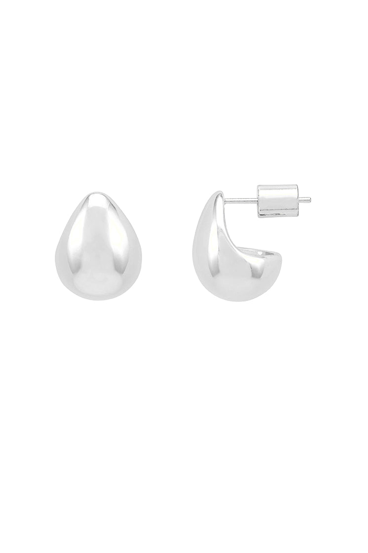 Mini Teardrop Earrings for Women - Dainty Gold/Silver Drop Earrings - Elegant Everyday Jewelry for Work, Date Night & Special Occasions