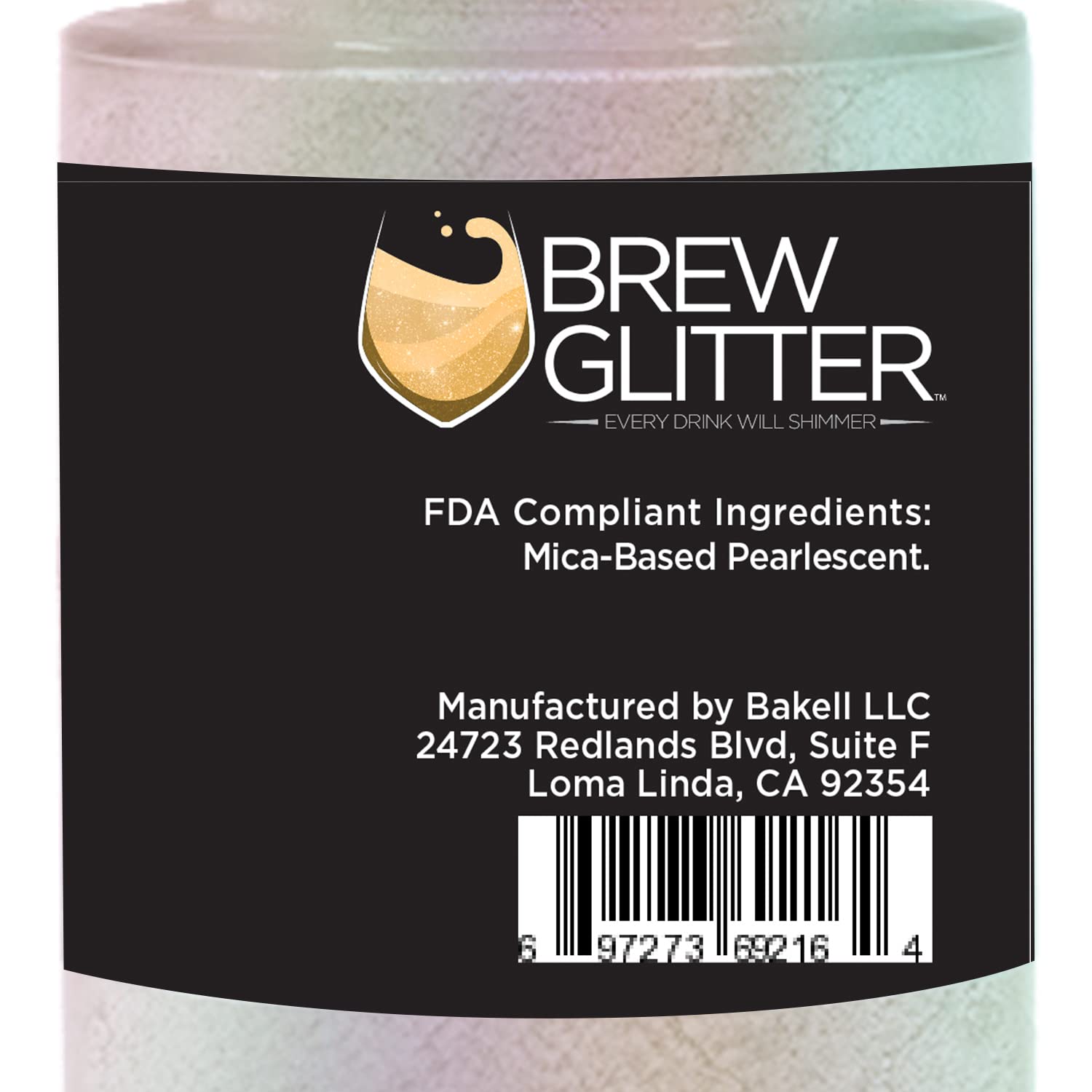 Edible Gold Iridescent Glitter for Drinks - KOSHER & HALAL Certified Food Grade Sparkle Powder | Vegan, Gluten & Nut Free | Perfect for Cocktails, Beer, Coffee & Cake Decorating (25g Spray Pump) - Party & Wedding Beverage Garnish