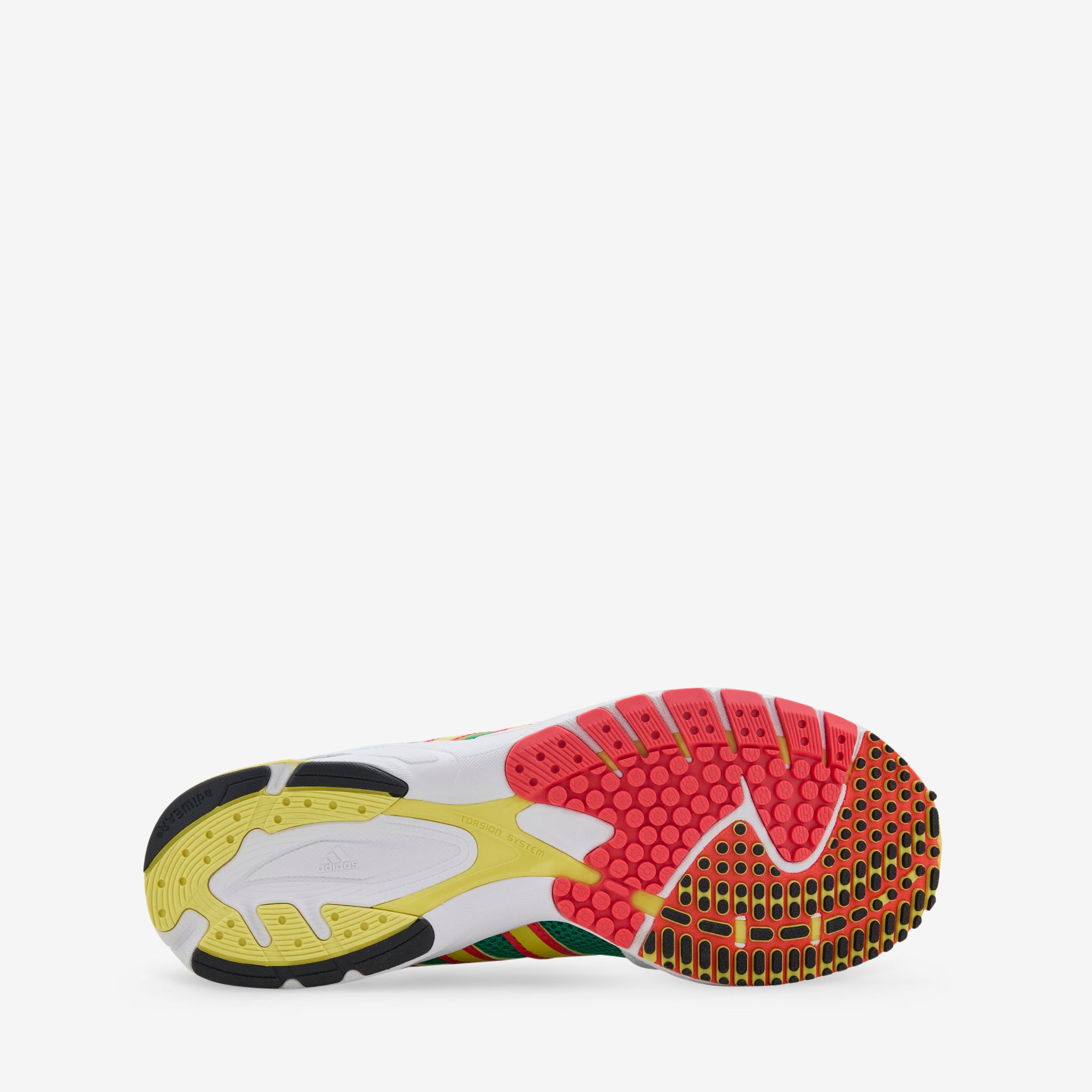 Adizero Adios OG Running Shoes for Men & Women - Green, Cloud White, Bright Red | Lightweight & Breathable for Marathon, Training & Daily Jogging