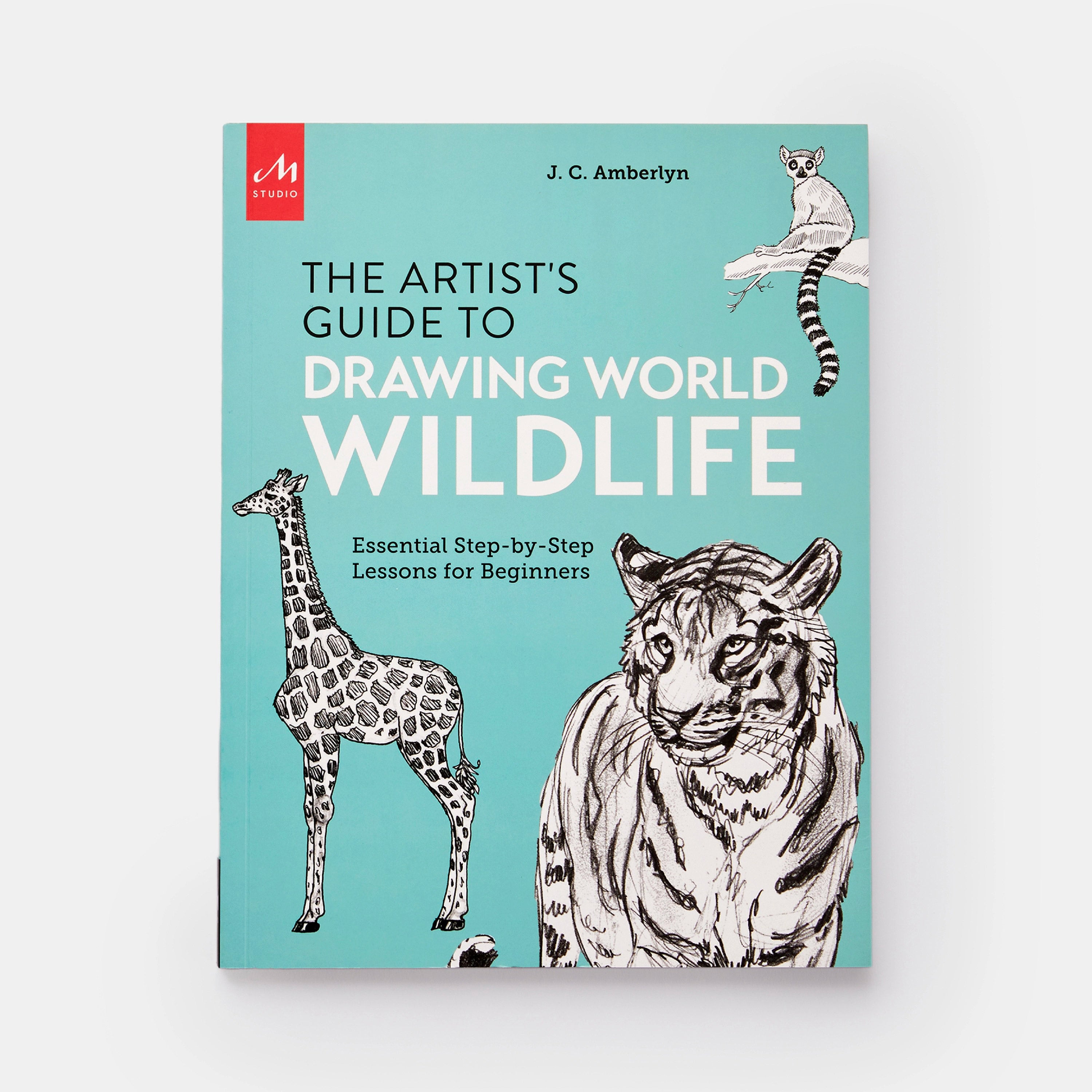 Artist's Guide to Drawing World Wildlife - Step-by-Step Tutorial for Beginners & Professionals - Perfect for Sketching, Nature Journaling & Wildlife Art Projects