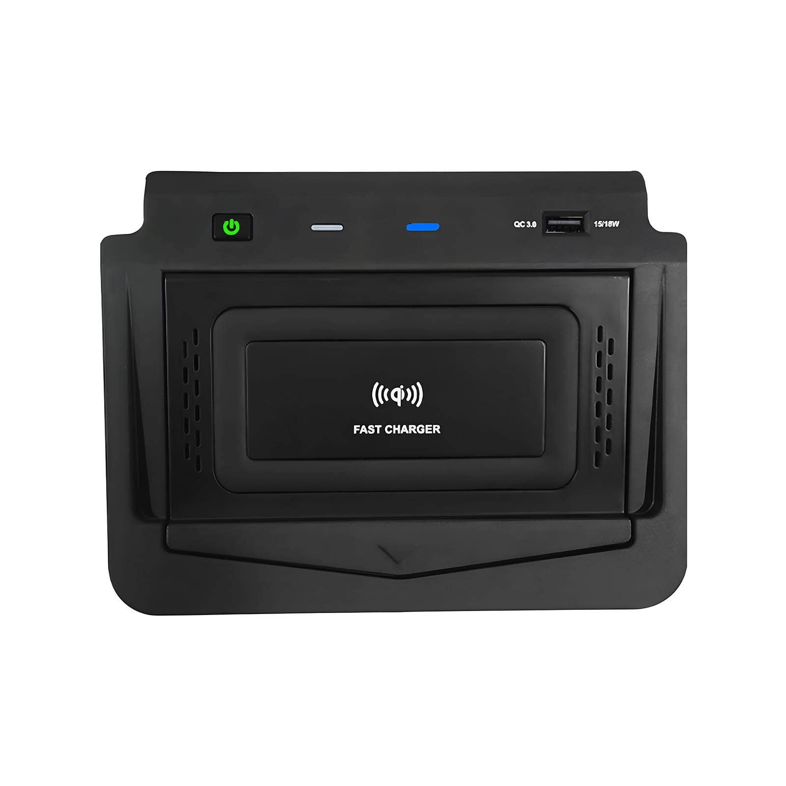 Shademax 15W & 27W Fast Wireless Car Charger for Ford Explorer 2020-2023 - Qi-Certified Dual Charging Pad with USB Port | Perfect for Road Trips & Daily Commutes | Explorer Accessories