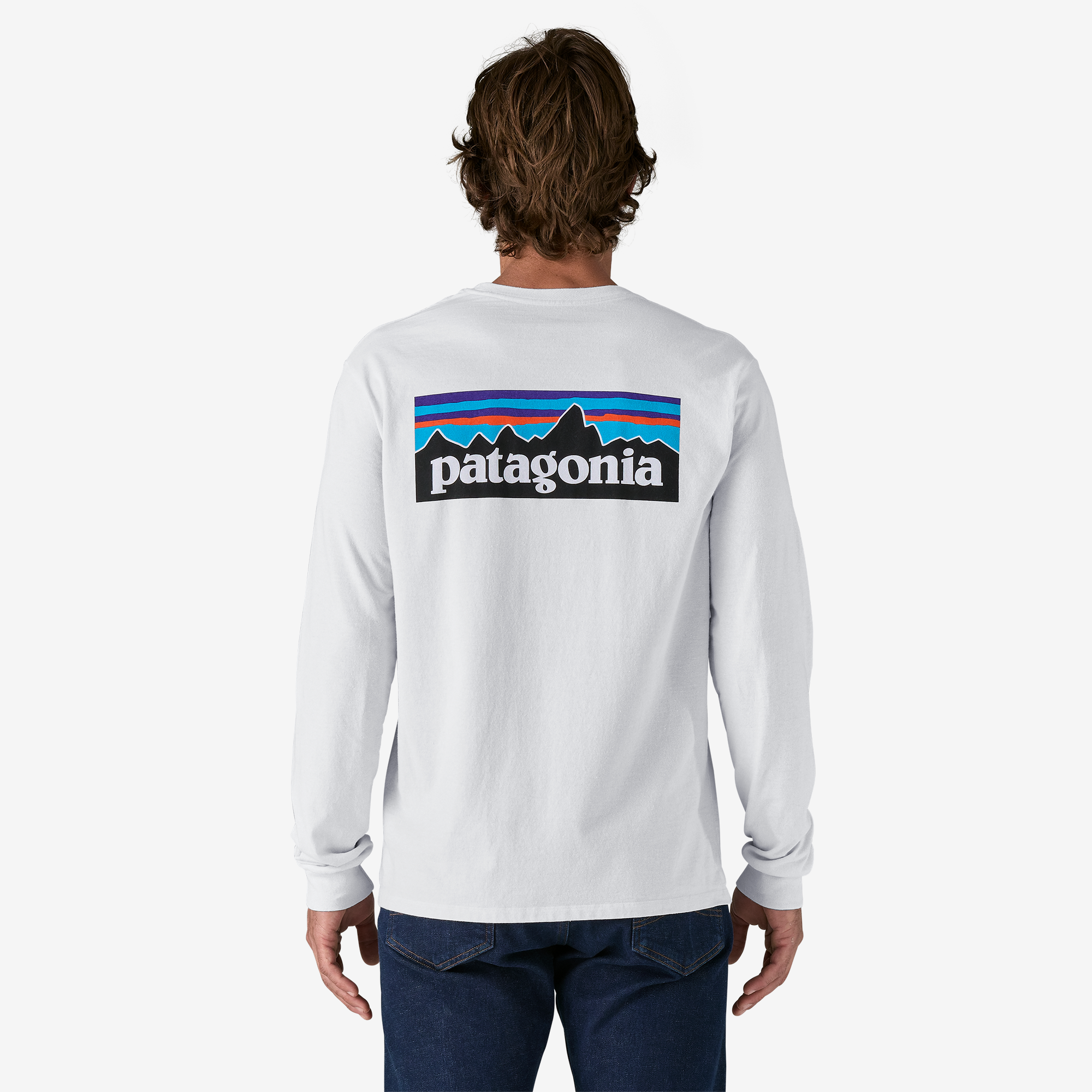 Men's Long Sleeve P6 Logo Responsibility Tee® - Comfortable Casual Shirt for Everyday Wear, Work & Outdoor Activities