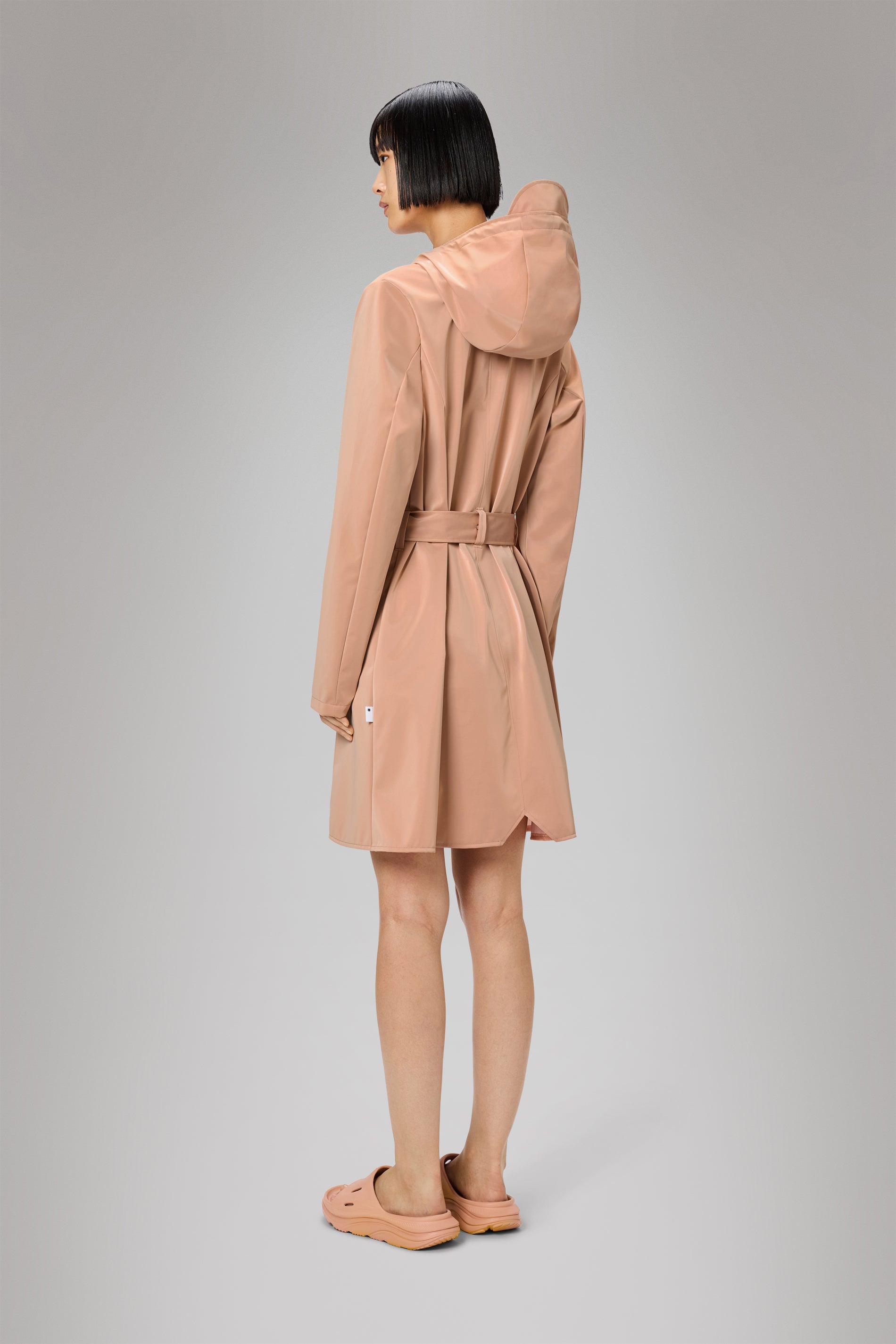 Elegant Curve Long Jacket for Women - Stylish Trench Coat with Belt, Slim Fit Outerwear for Fall & Winter | Perfect for Office, Dating & Evening Events