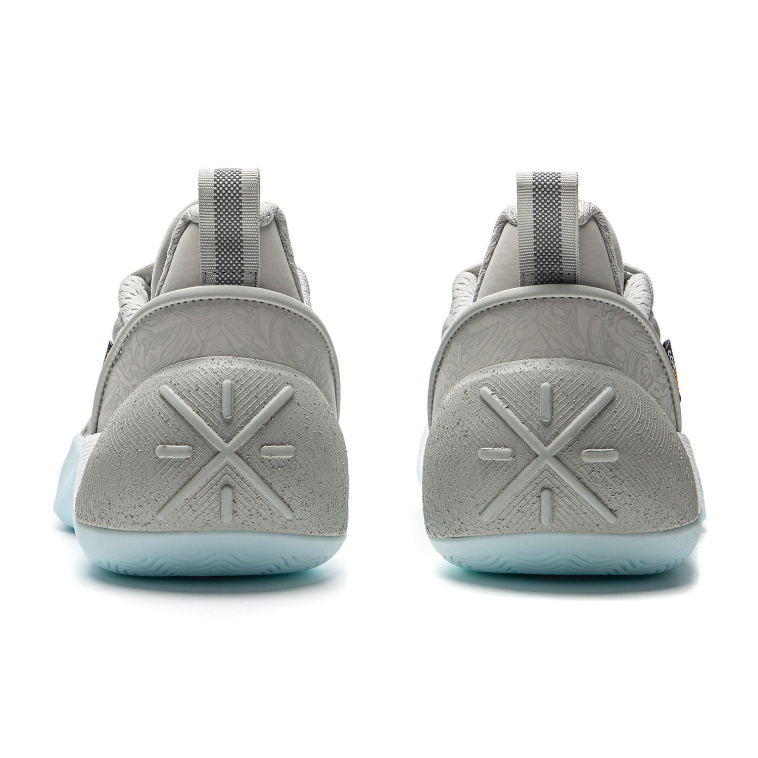 Wade All City 12 Encore Cool Gray Basketball Shoes - Men's High-Performance Sneakers for Indoor/Outdoor Court Play & Streetwear Fashion