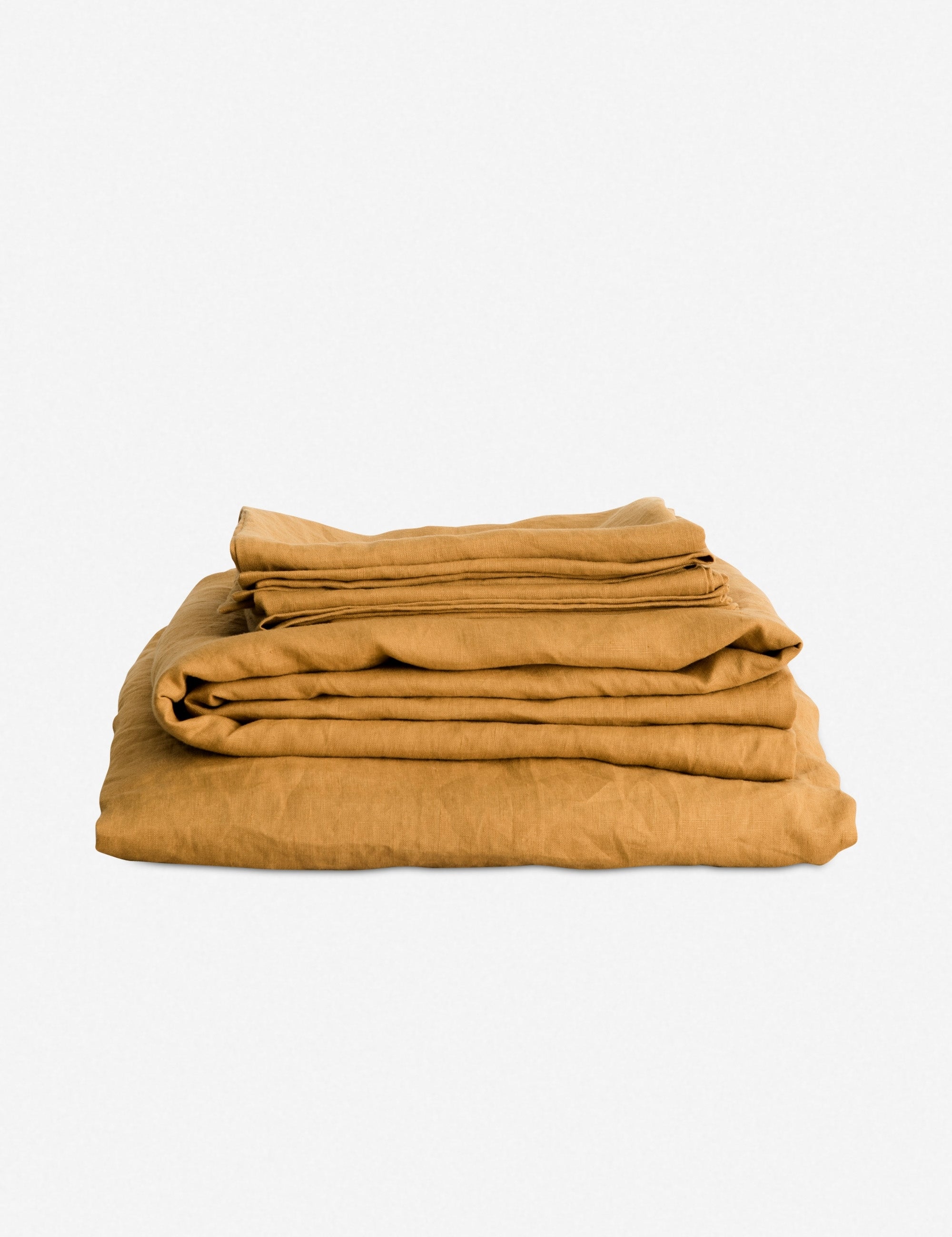 Premium European Flax Linen Sheet Set - Breathable & Soft Bedding by Cultiver | Perfect for All-Season Comfort in Master Bedroom, Guest Room & Vacation Homes