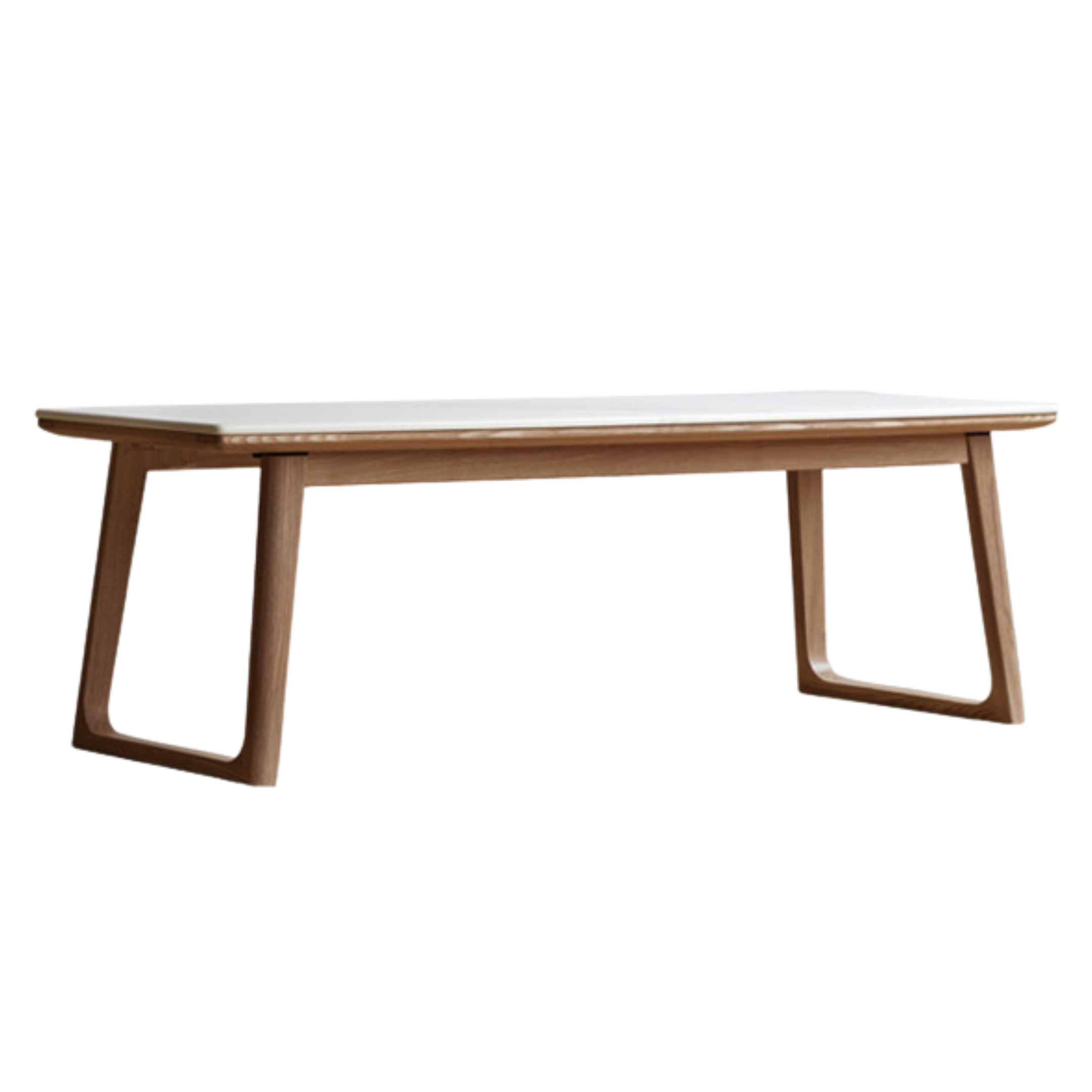 39.3x17.7x15 inch / 100x45x38.2cm / walnut color / Ash Coffee table rock board type