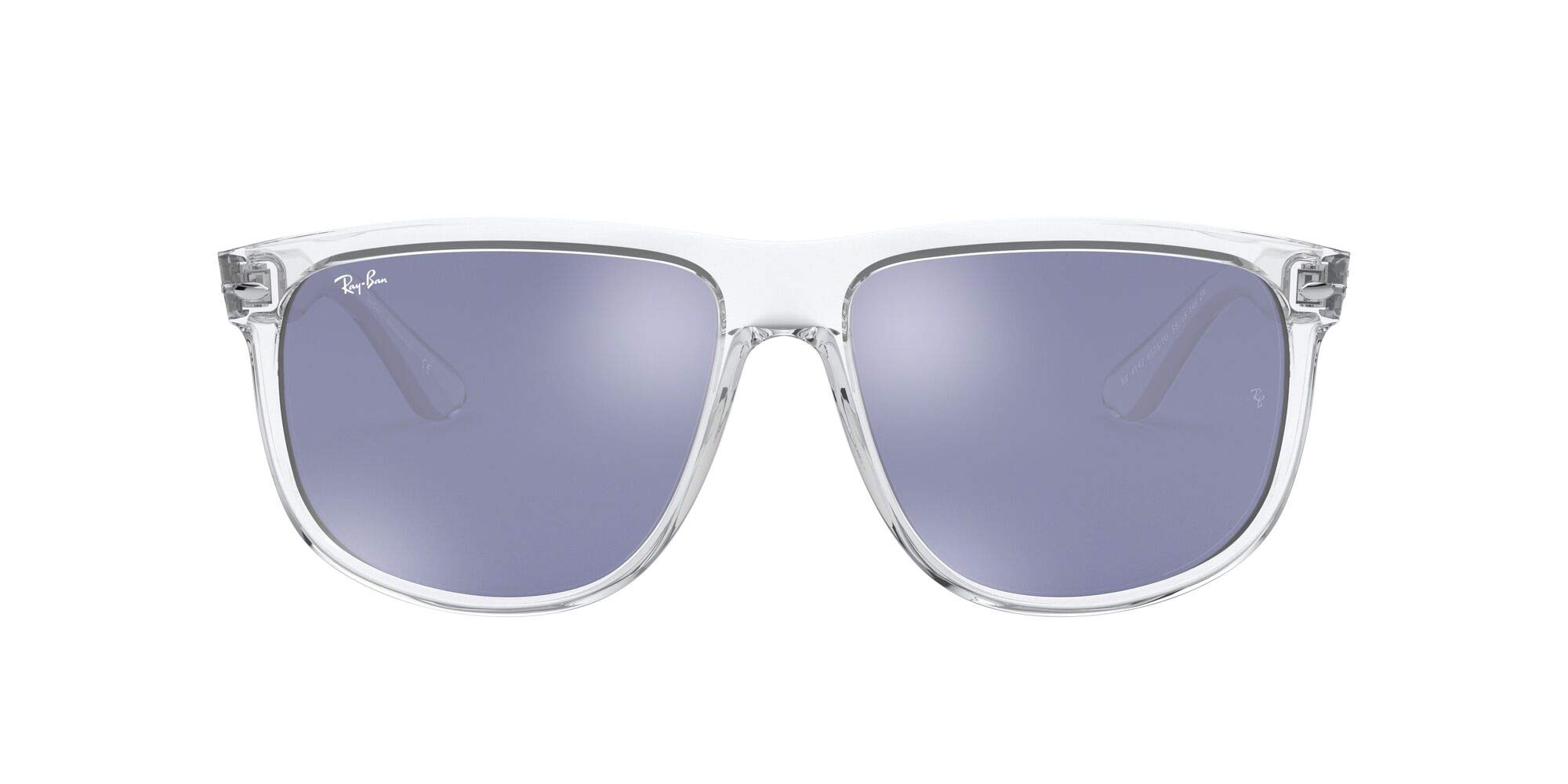 Ray-Ban RB4147 Boyfriend Square Sunglasses for Women - Classic Aviator Style with UV Protection - Perfect for Driving, Beach, and Outdoor Activities