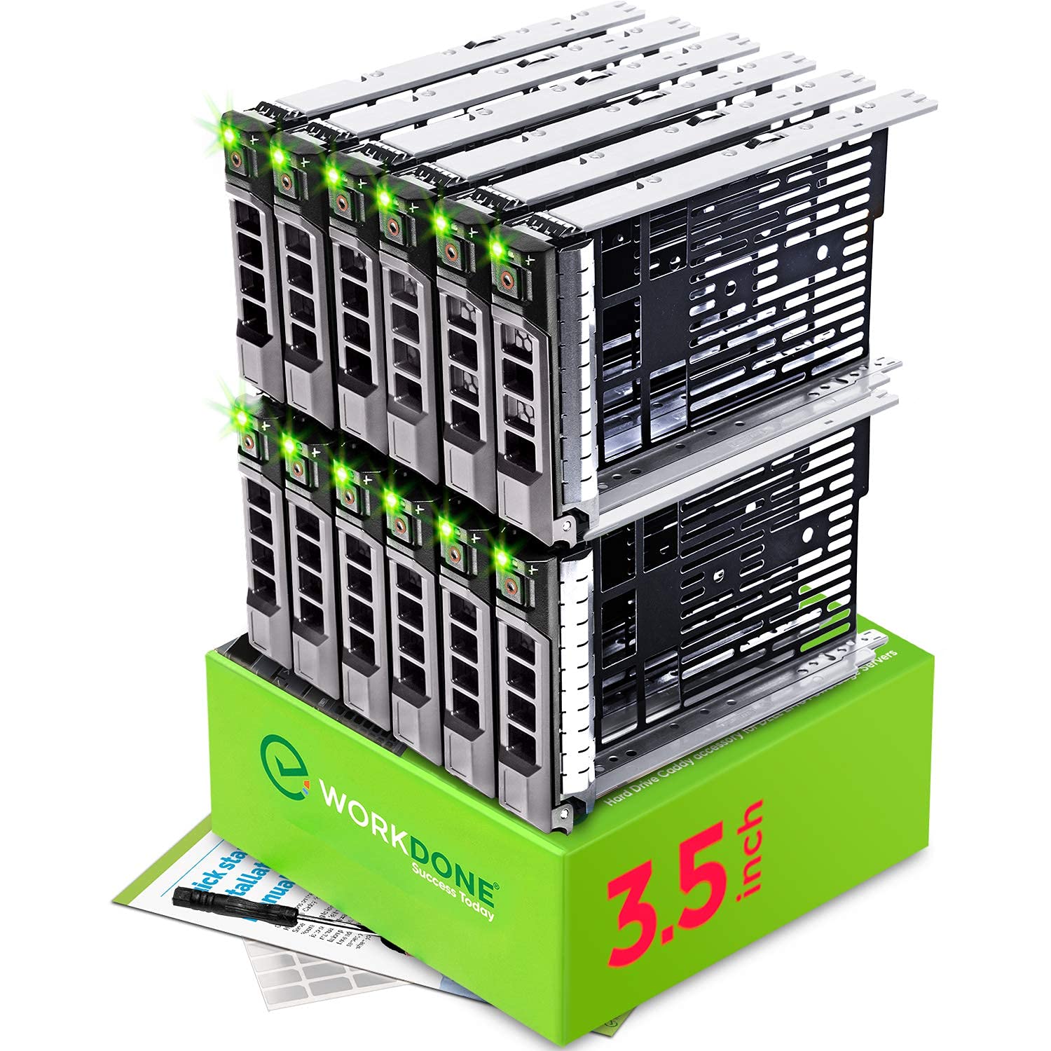 WORKDONE 12-Pack 3.5