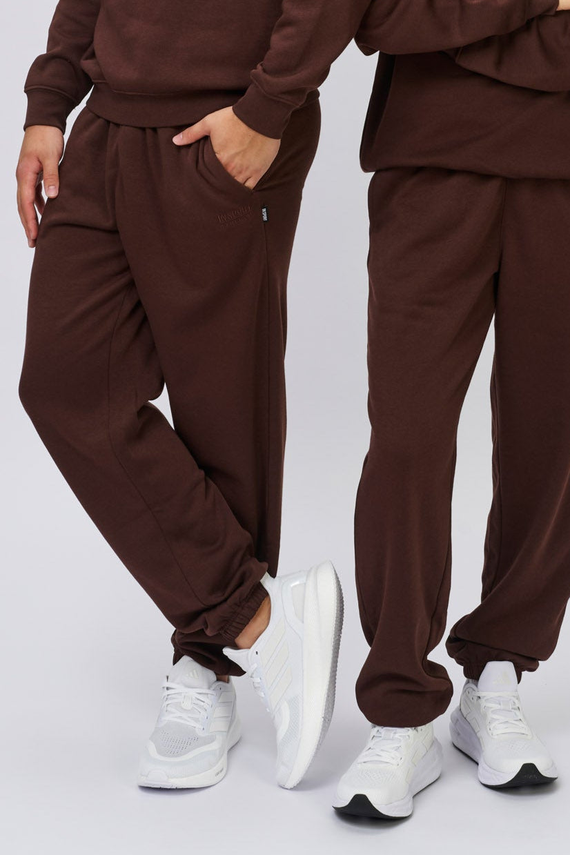 INSPORT Unisex Alaska Chocolate Elastic Leg Track Pants - Comfortable & Stylish Workout Pants for Running, Yoga & Lounge Wear