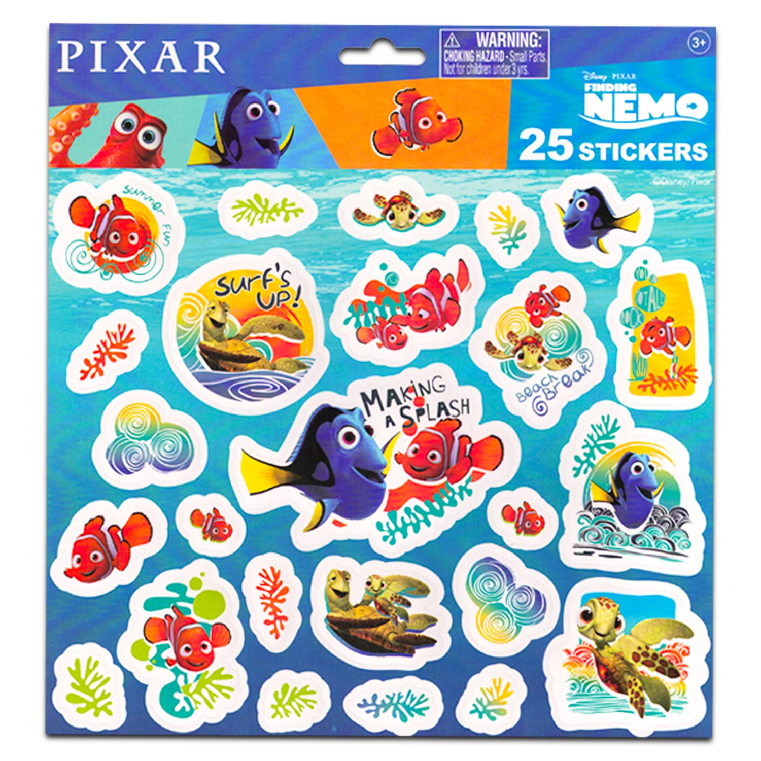 **Baby Shark Mini Backpack and Lunch Bag Set for Kids – 4-Piece Bundle with 11-Inch School Bag, Toy Story & Finding Dory Stickers | Perfect for School, Travel, and Daycare**