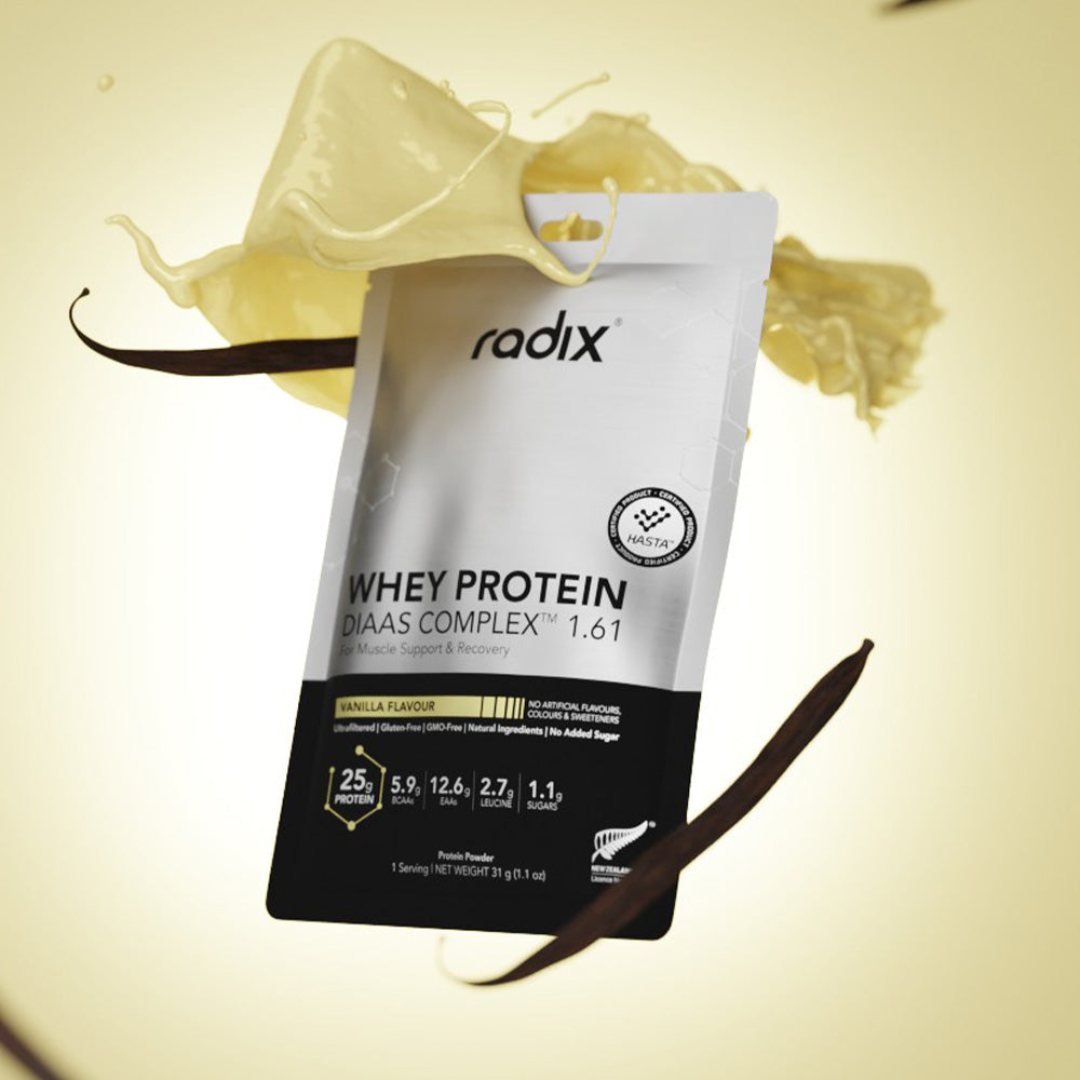 RADIX Whey Protein Complex 1.61lb - Premium Single Serve Protein Powder for Muscle Recovery & Workout - Ideal for Gym, Fitness & Post-Workout Nutrition
