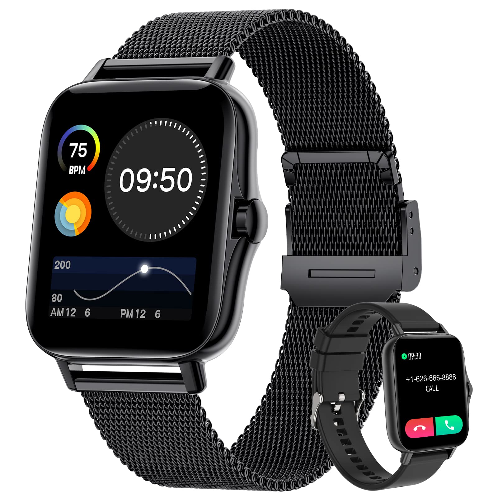 LIGE Smart Watch for Men - Bluetooth Calling, 1.69