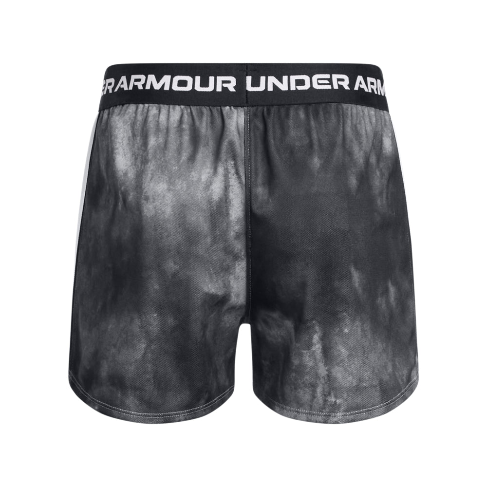 Under Armour Girls' Youth Tech Play Up Printed Shorts - Lightweight, Moisture-Wicking Athletic Shorts for Running, Soccer & Play - Kids' Sports & Activewear